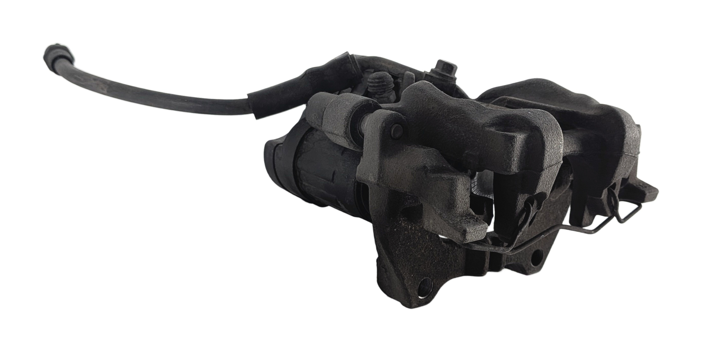 2015-2018 AUDI A3 (8V) RIGHT PASSENGER REAR ABS DISC BRAKE CALIPER w/ ACTUATOR — exact item pictured