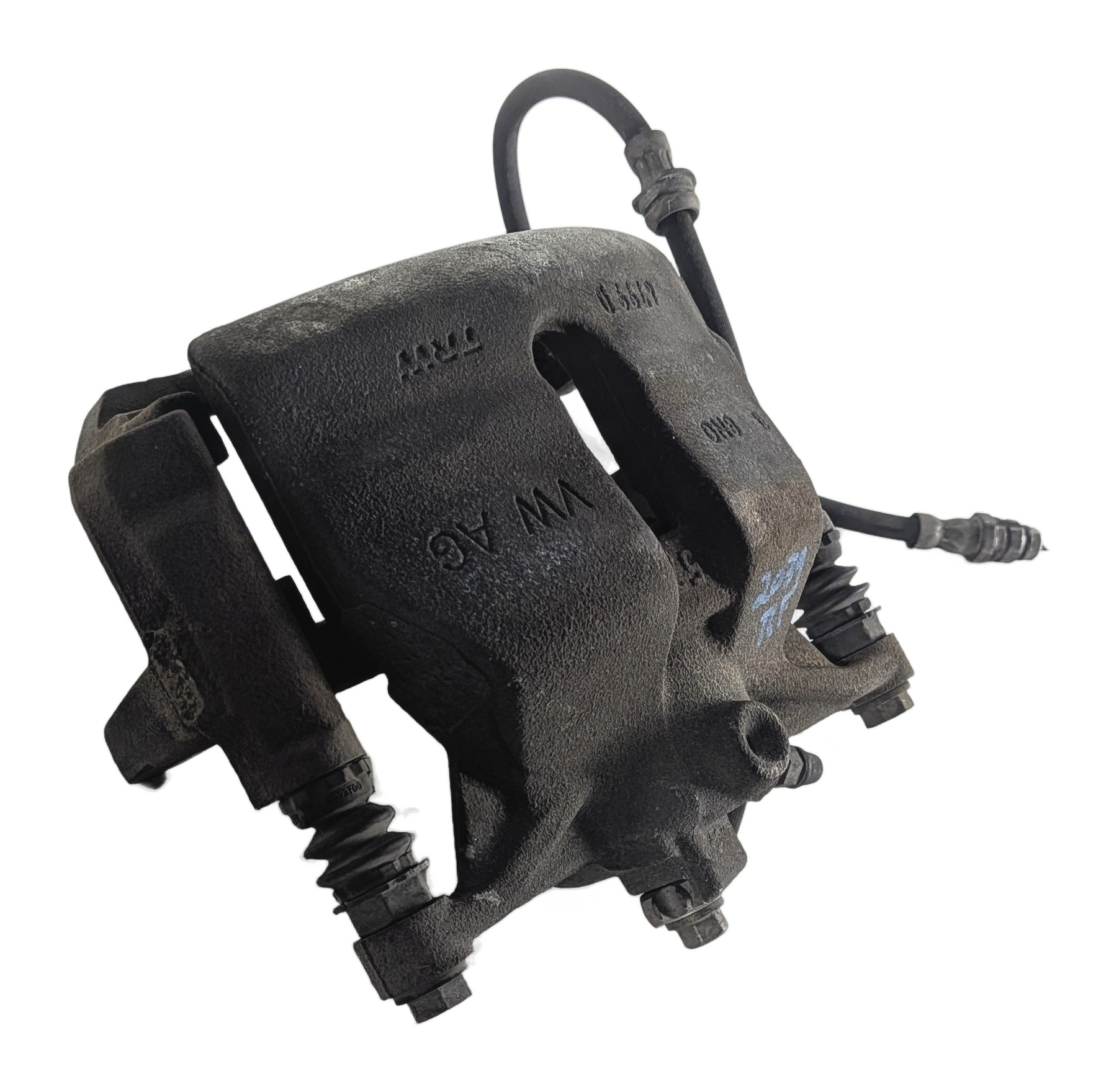2015-2024 AUDI A3 S3 VW PASSAT (8V) FRONT RIGHT BRAKE CALIPER — exact item pictured