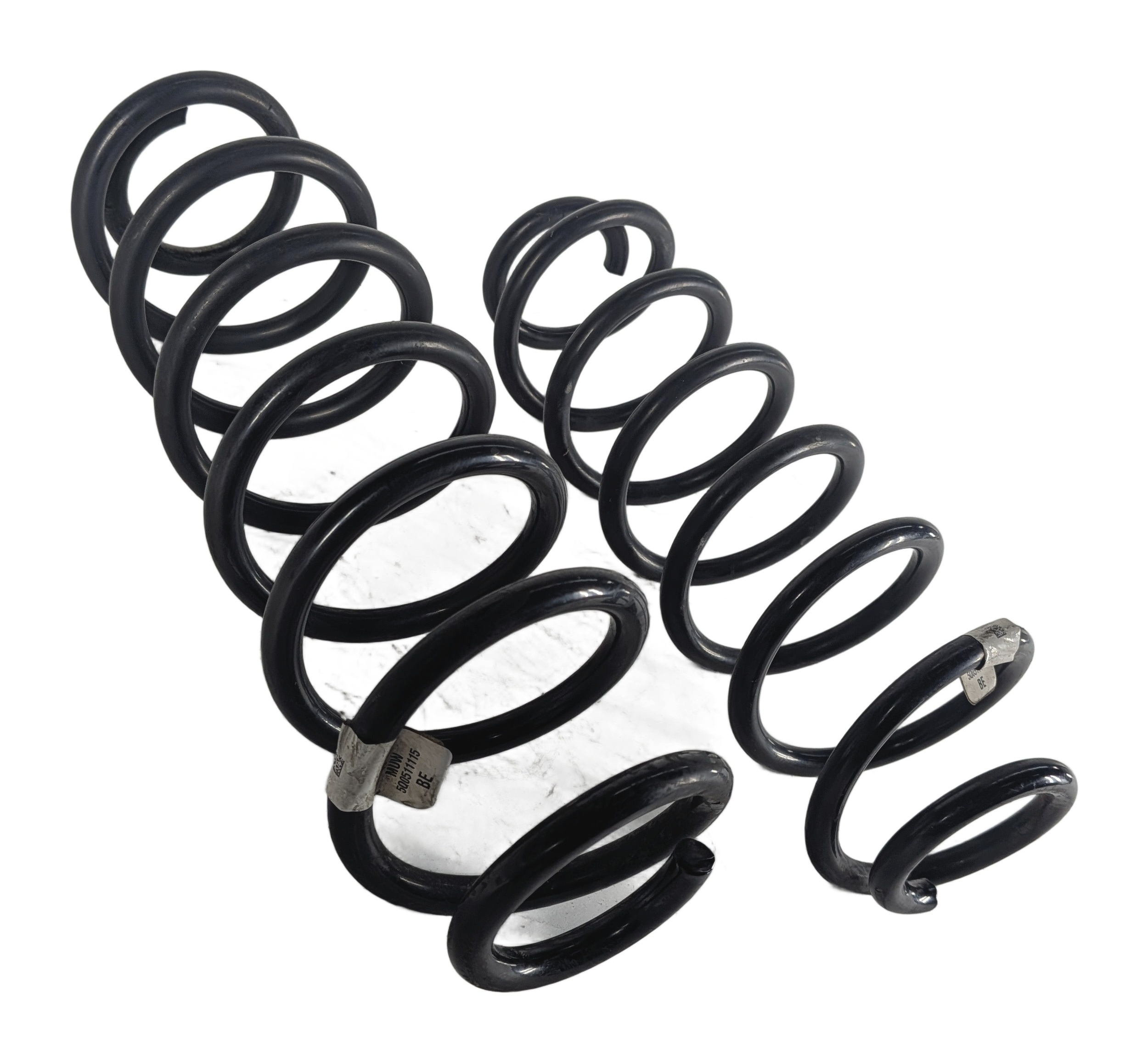 2015-2018 AUDI A3 S3 RS3 (8V) REAR LEFT & RIGHT SUSPENSION COIL SPRING SET/2 — exact item pictured