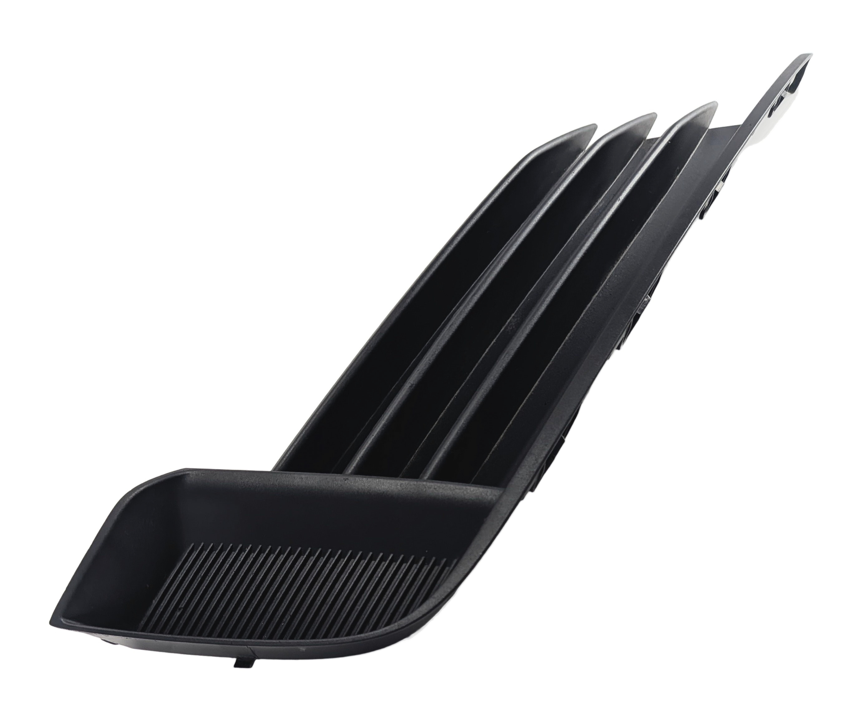 2015-2016 AUDI A3 (8V) LEFT FRONT DRIVER LOWER BUMPER GRILLE TRIM (BLACK) — exact item pictured