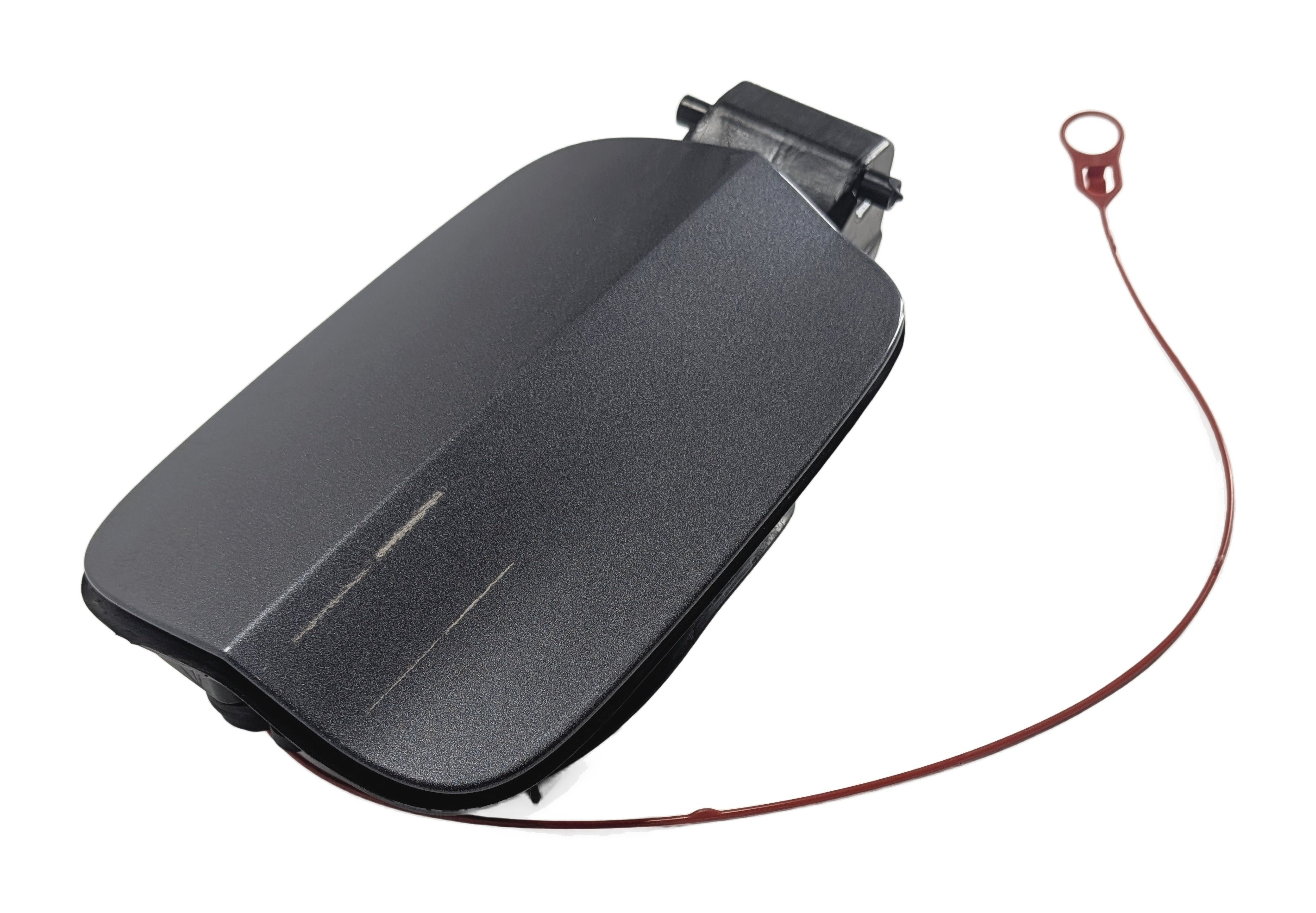15-18 AUDI A3 S3 8V FUEL TANK FILLER GAS TANK DOOR FLAP COVER w/HOUSING (Gray) — exact item pictured
