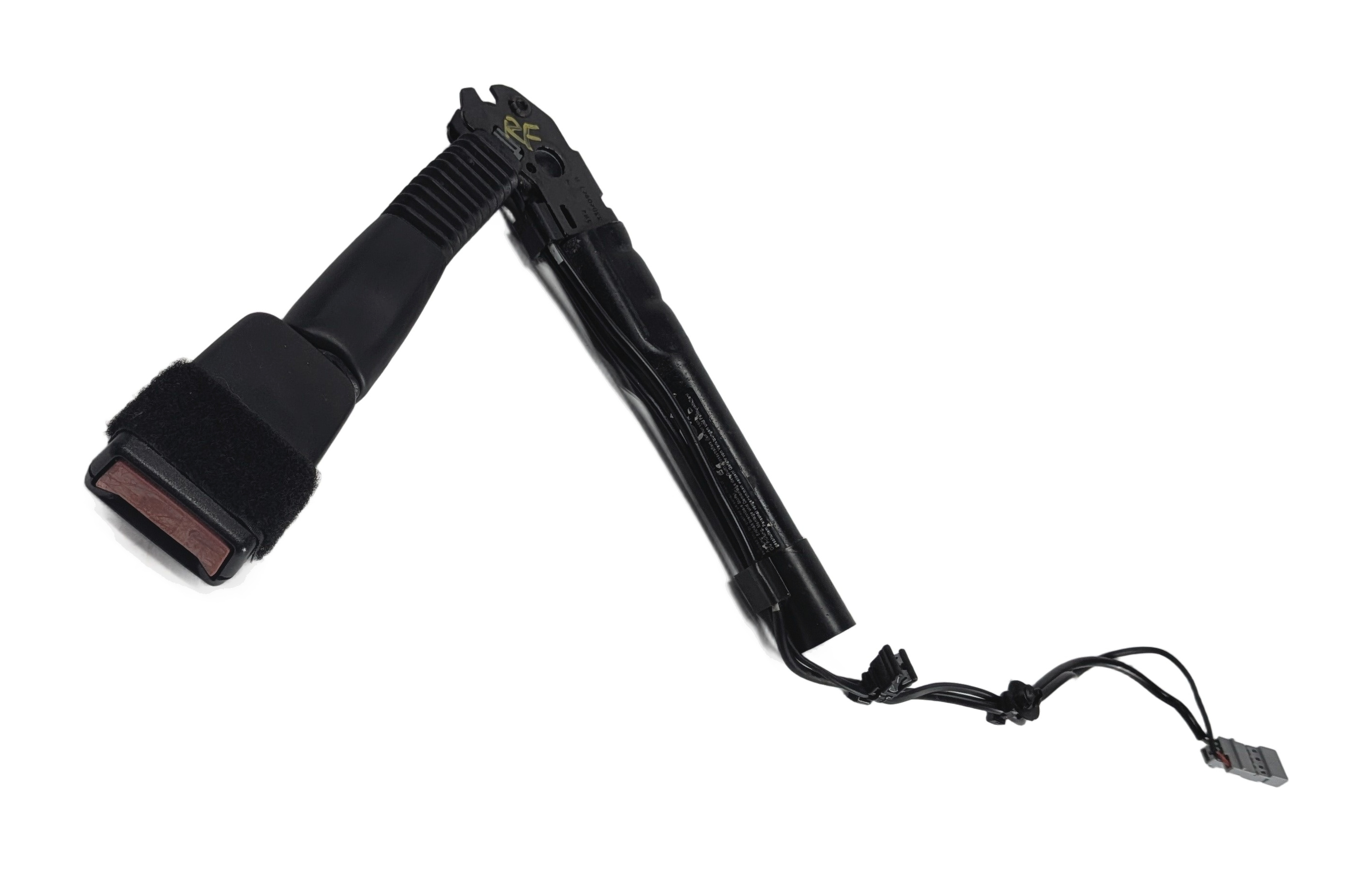 06-08 BMW 1 3 SERIES M3 (E82 E90) FRONT RIGHT SEAT BELT BUCKLE RECEIVER (Black) — exact item pictured