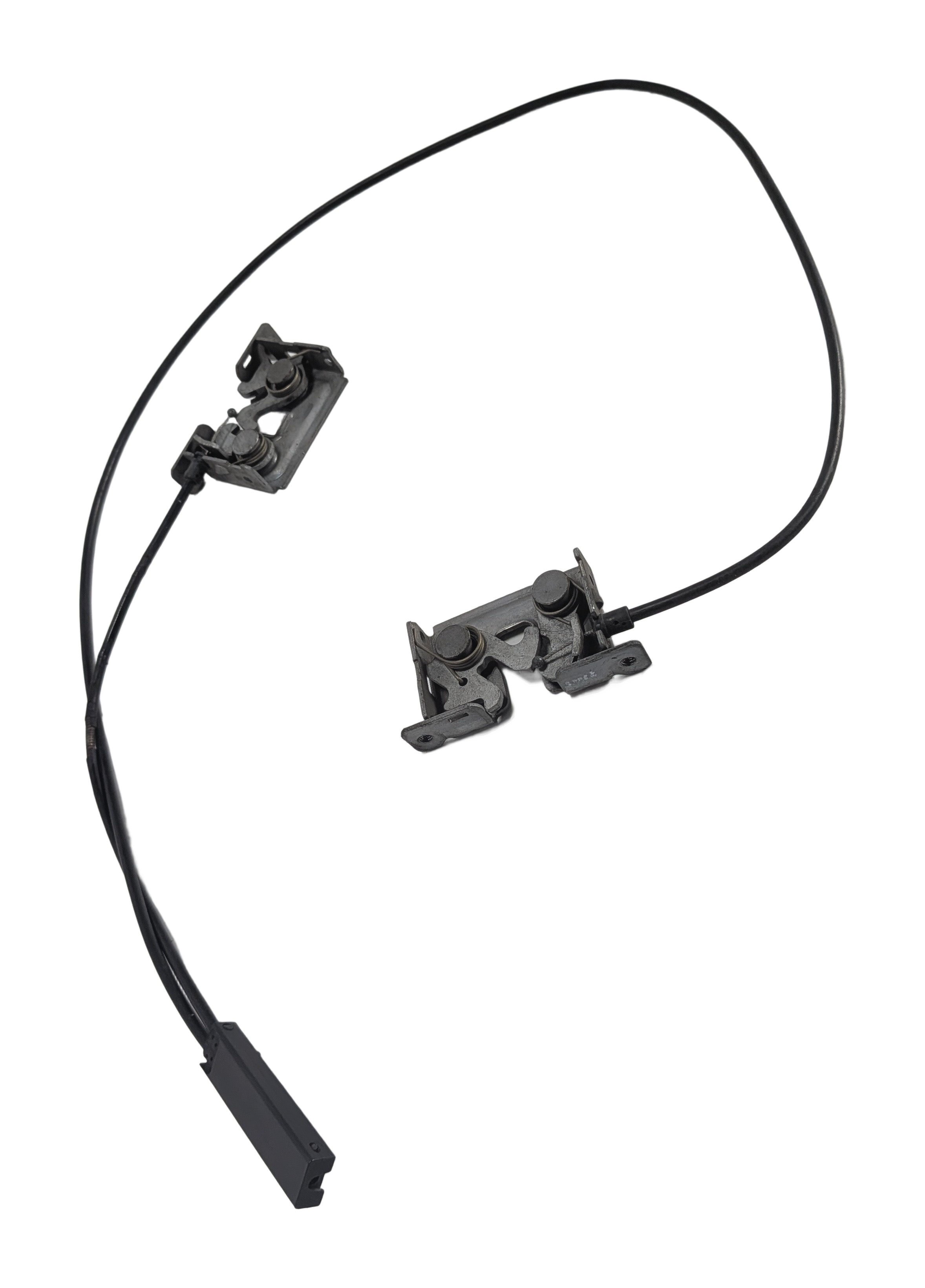 2007 BMW 335I (E90) FRONT HOOD LID LOCK LATCH RELEASE CABLE SET/2 — exact item pictured