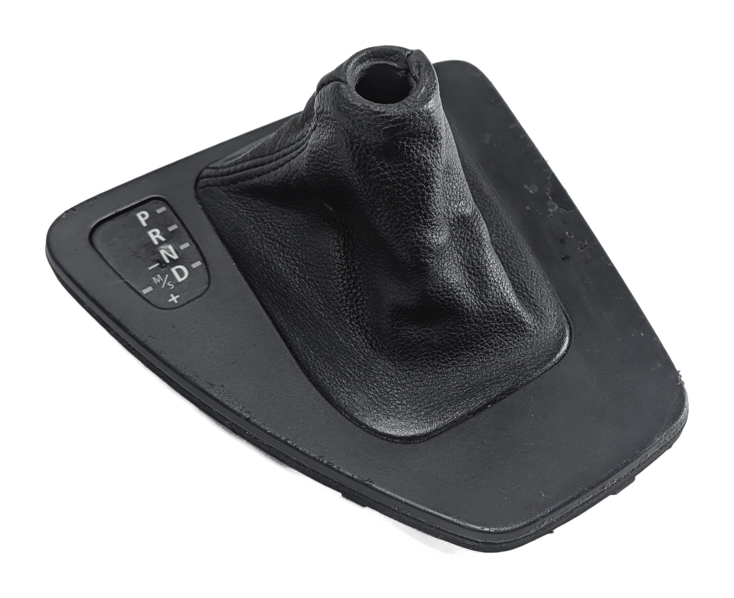 2007 BMW 335I (E90) CENTER CONSOLE AUTOMATIC SHIFT TRIM BEZEL w/BOOT PRND — exact item pictured