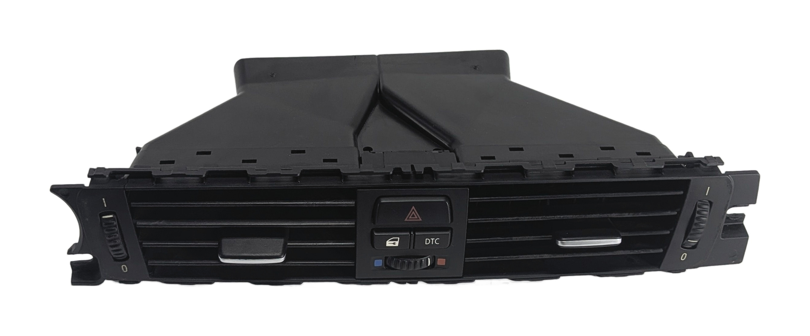 2007 BMW 335I (E90) FRONT CENTER DASH HEAT AIR AC VENT w/HAZARD SWITCH (Black) — exact item pictured