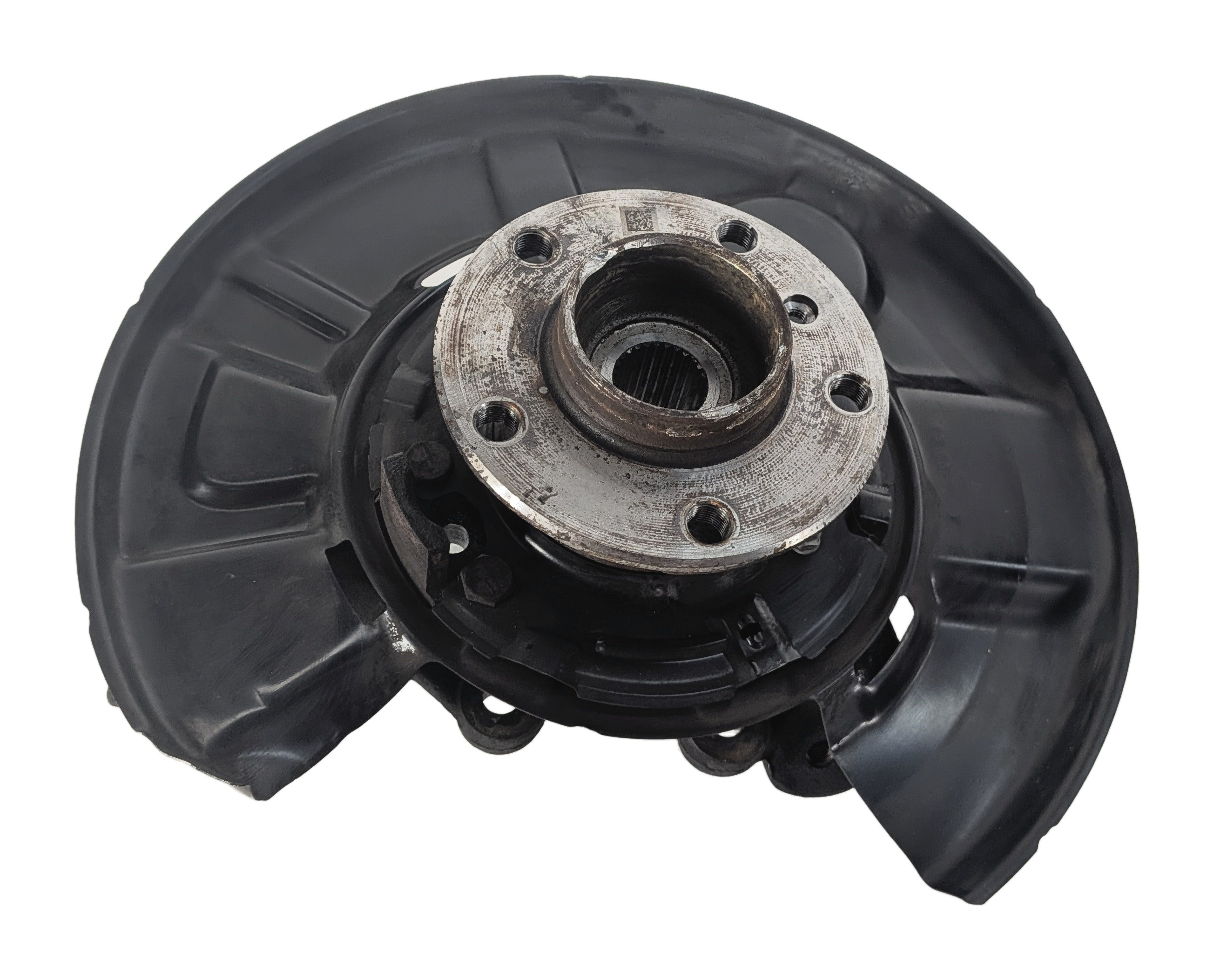 2012-2018 BMW 3 SERIES (F30) SEDAN WAGON REAR RIGHT PASSENGER KNUCKLE WHEEL HUB — exact item pictured