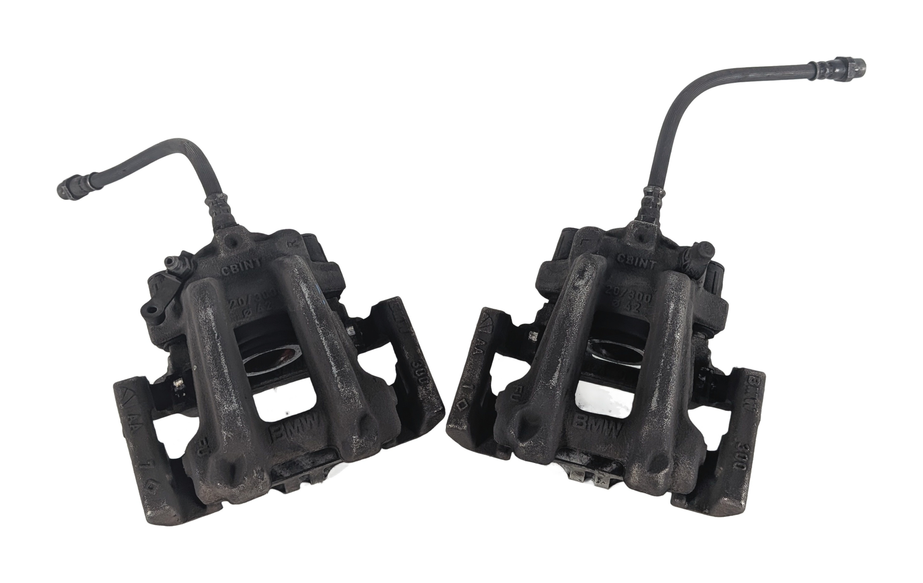 14-21 2 3 4 SERIES F30 F32 FRONT LEFT & RIGHT BRAKE CALIPER SET/2 (NON-SPORT) — exact item pictured