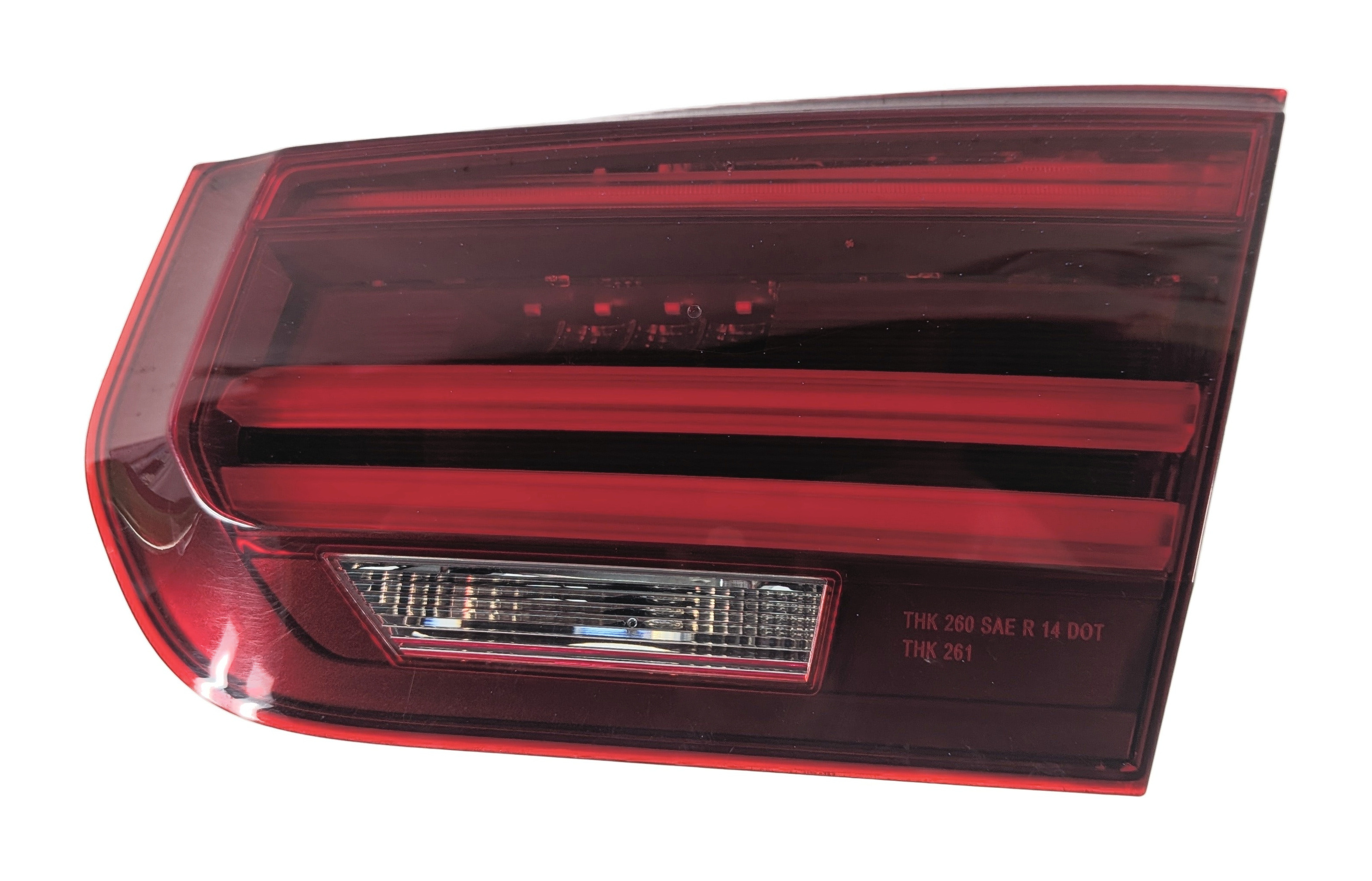 2018-2019 BMW 330I 330E 340I (F30) RIGHT INNER TRUNK MOUNTED SMOKED TAIL LIGHT — exact item pictured