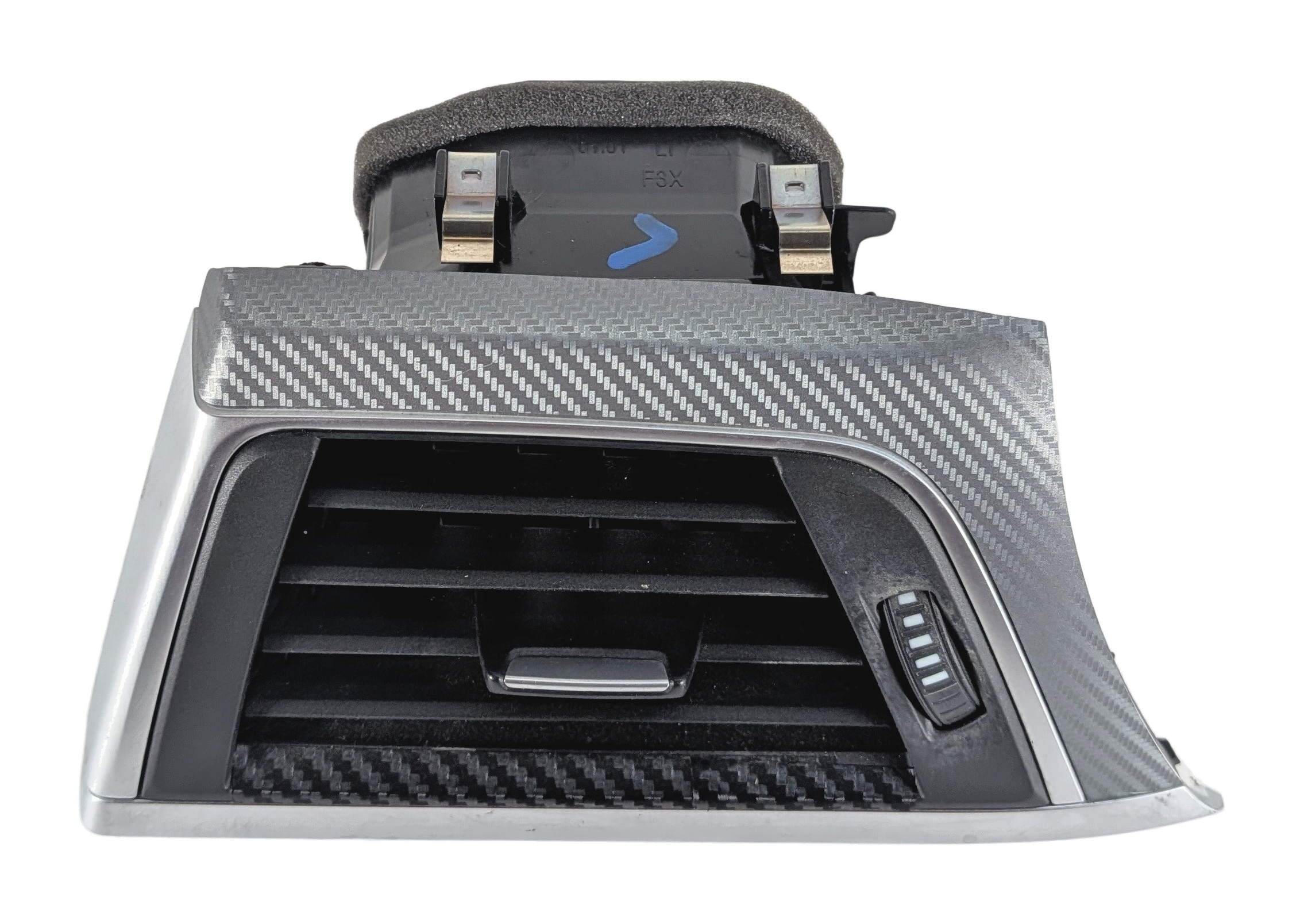 2018 BMW 330E (F30) FRONT LEFT DRIVER DASH HEAT AIR AC VENT (Black) — exact item pictured