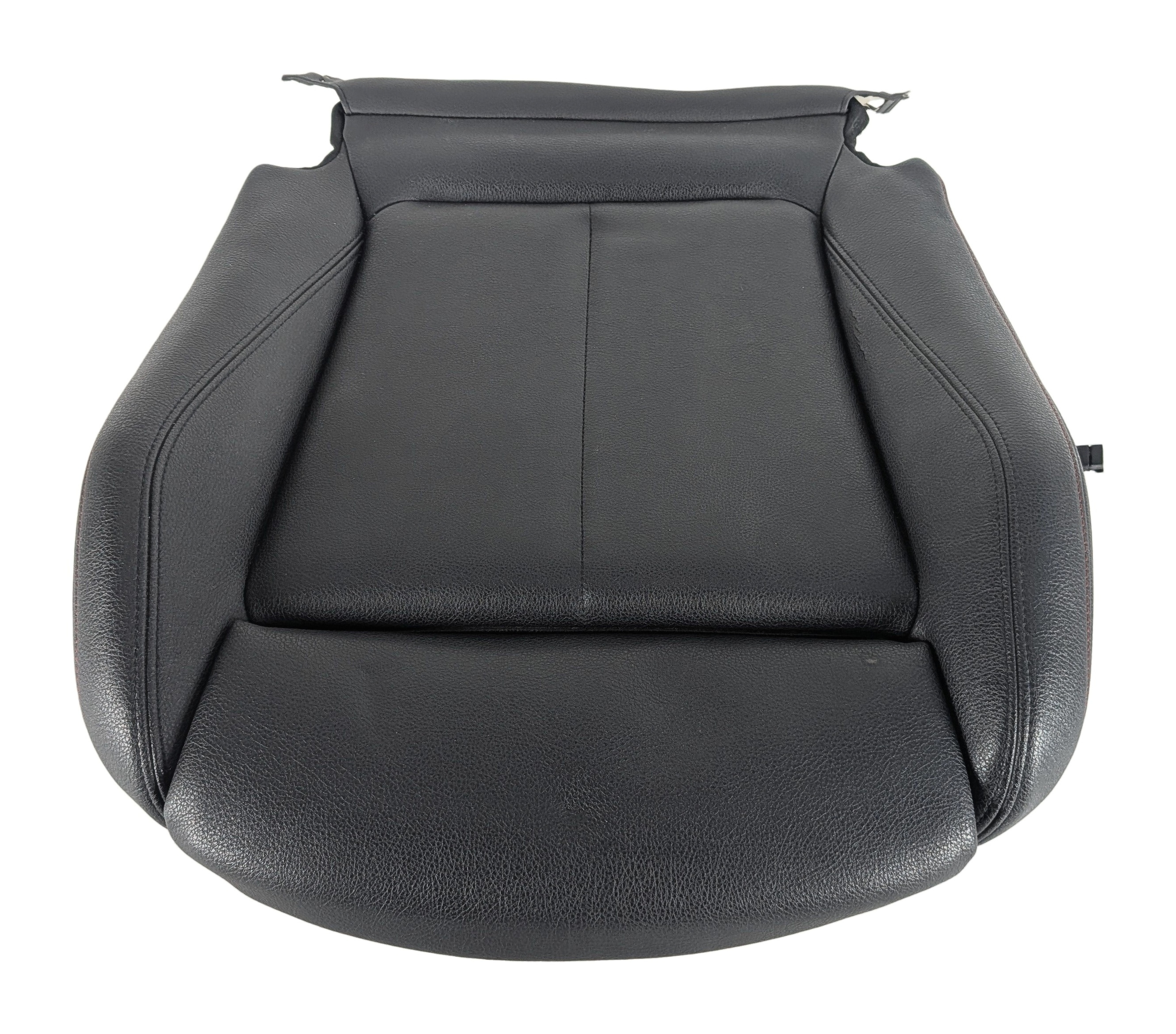 2018 BMW 330E (F30) FRONT LEFT DRIVER SEAT BOTTOM CUSHION SPORT HEATED (Black) — exact item pictured
