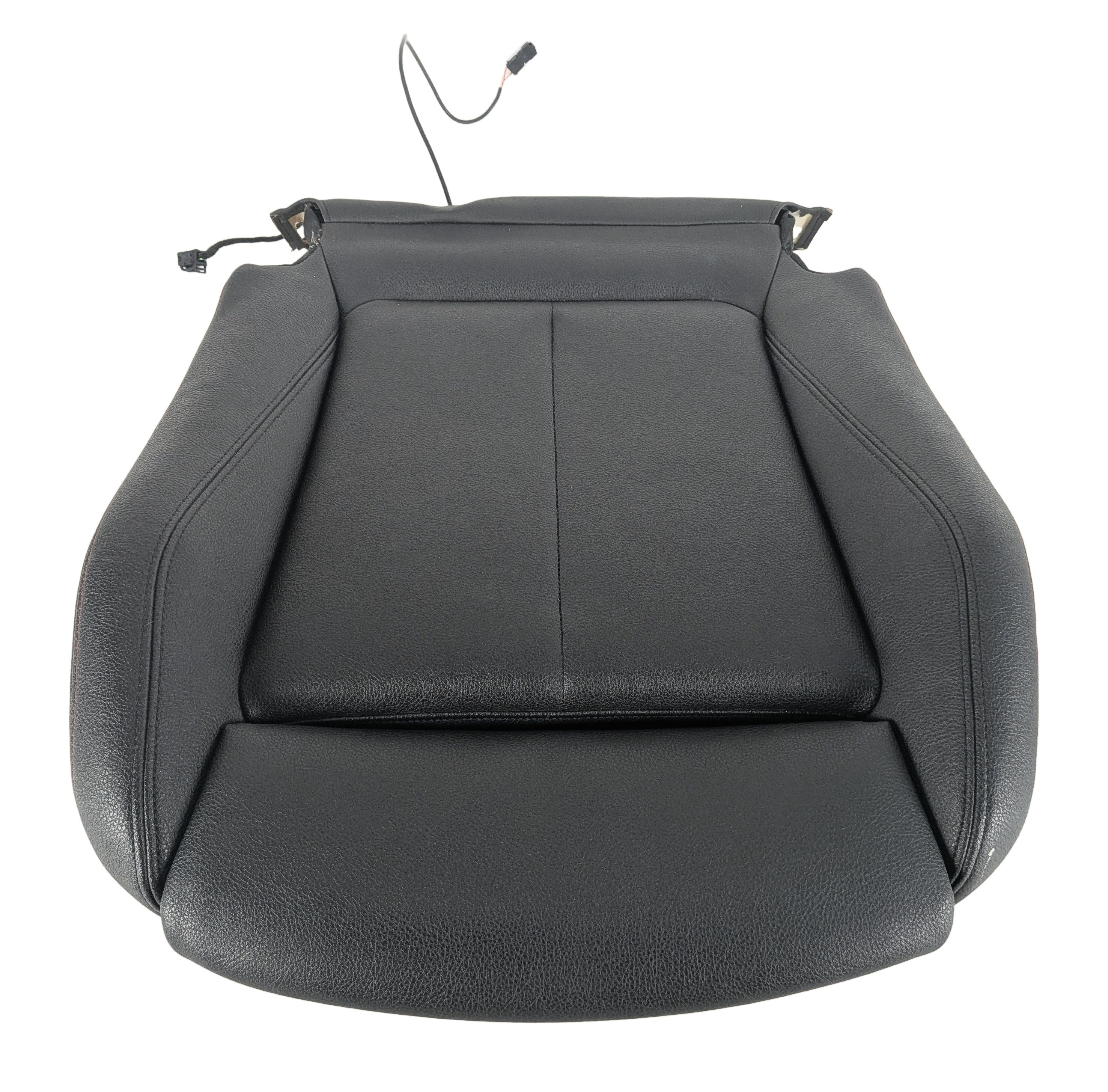2018 BMW 330E (F30) FRONT RIGHT PASSENGER SEAT BOTTOM CUSHION HEATED (Black) — exact item pictured