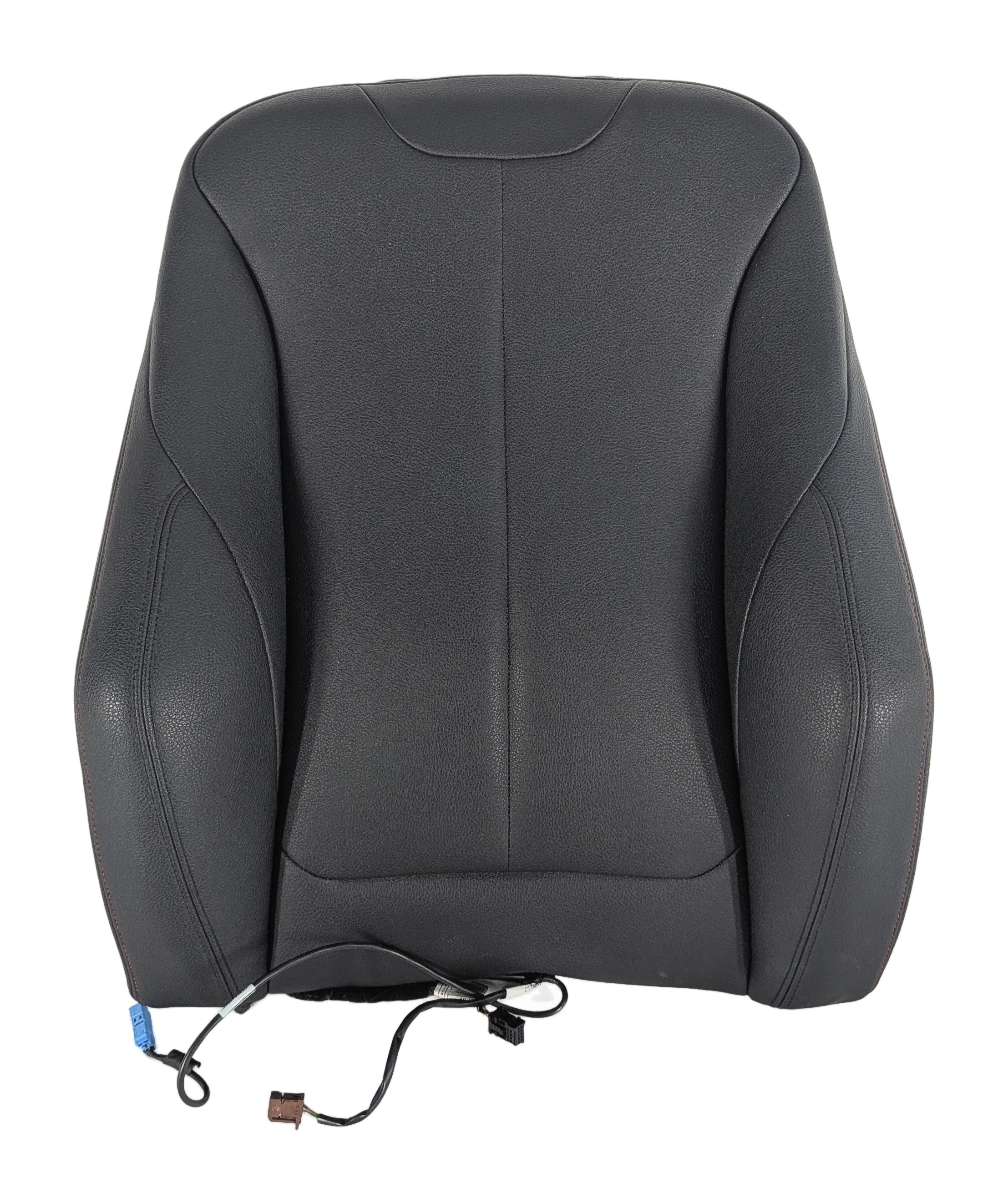 2018 BMW 330E (F30) FRONT RIGHT PASSENGER SEAT BACK CUSHION SPORT HEATED (Black) — exact item pictured