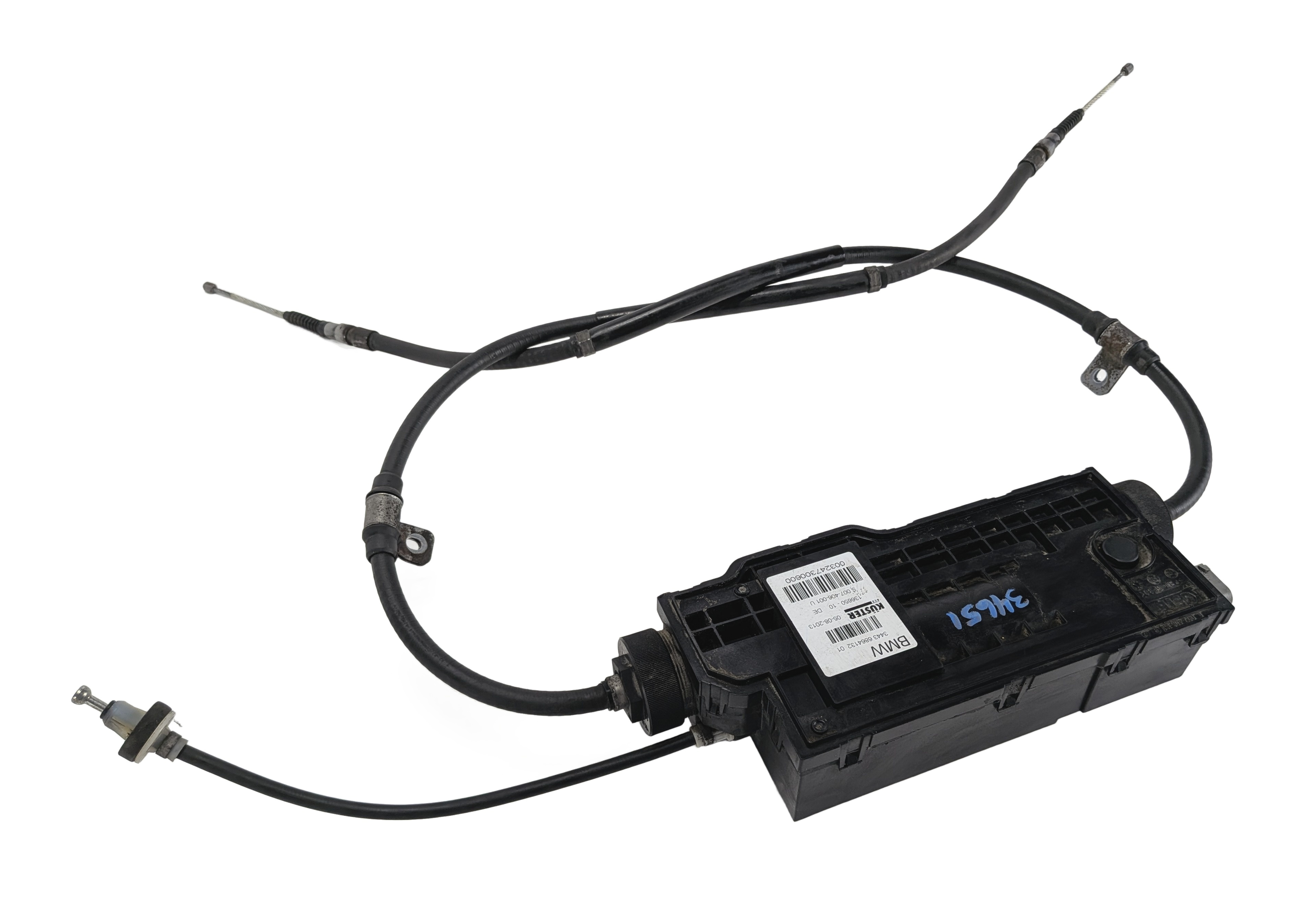 2014 BMW 750LI (F01) ELECTRONIC EMERGENCY PARK PARKING BRAKE ACTUATOR MOTOR — exact item pictured