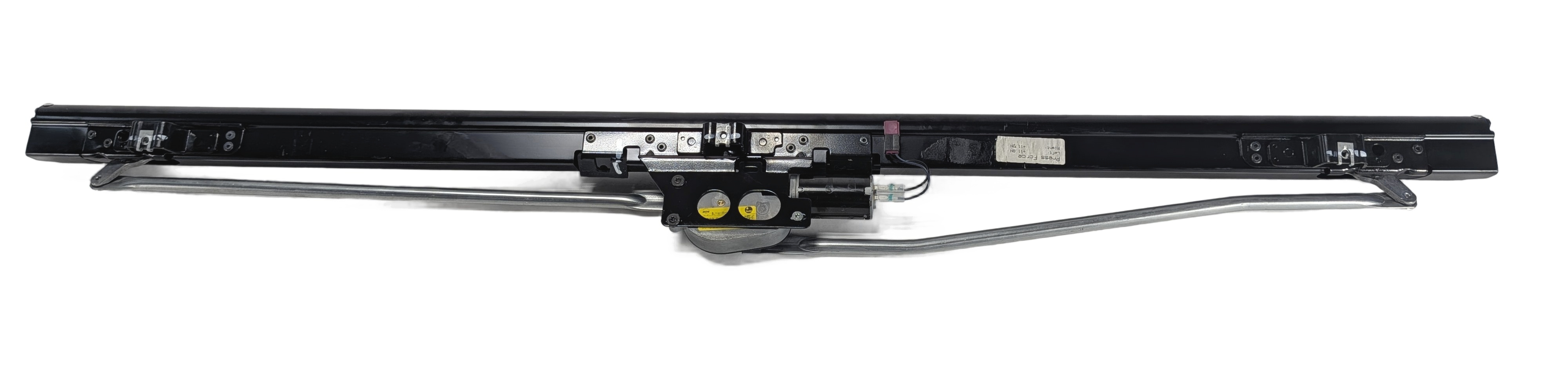 09-15 BMW 740i 750i 760i (F01) REAR BACK WINDOW ELECTRIC POWER SUN SHADE (BLACK) — exact item pictured