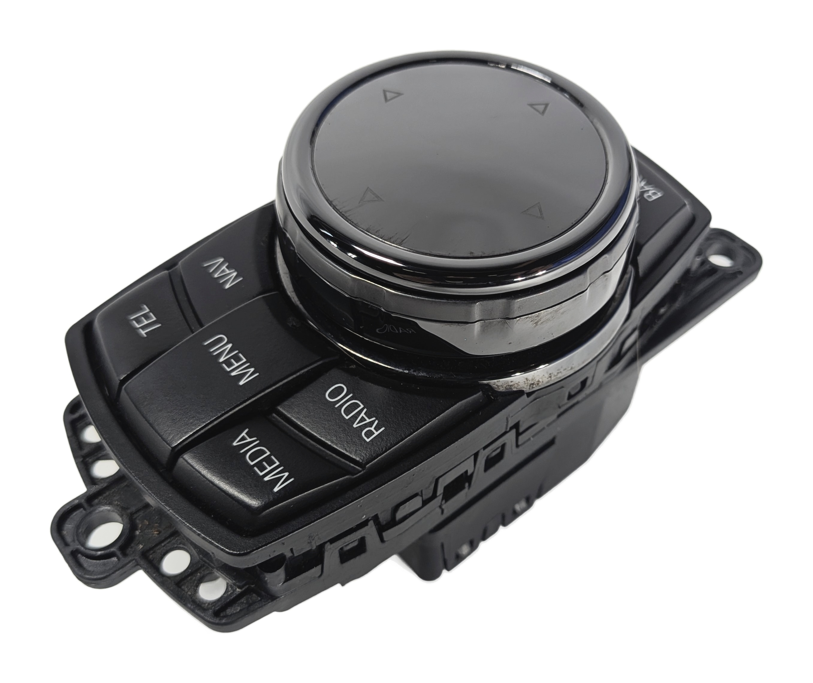 14-16 BMW 550i 750i F01 F10 CENTER CONSOLE iDRIVE MEDIA CONTROL KNOB (CERAMIC) — exact item pictured