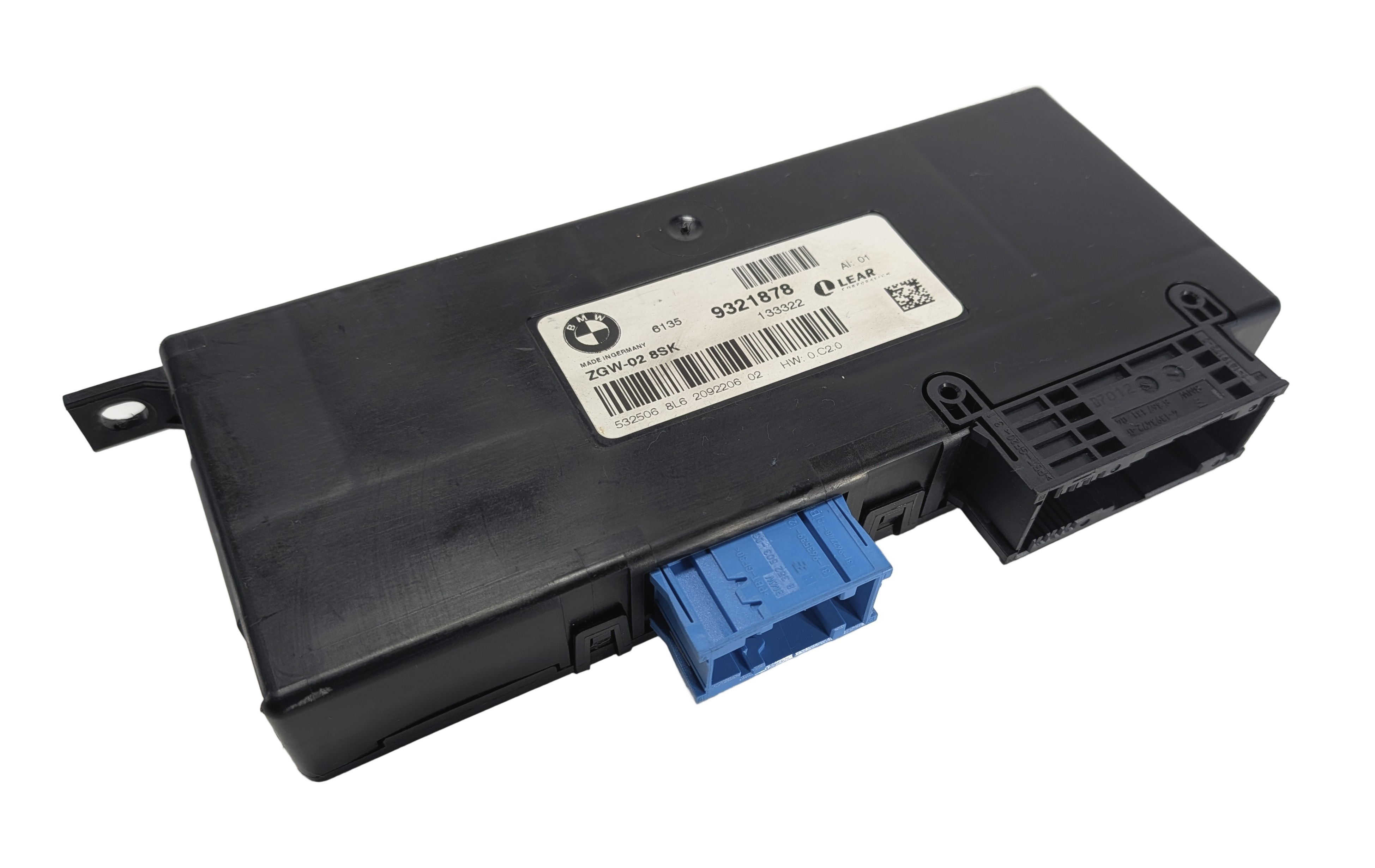 13-19 BMW 5 / 6 / 7 SERIES (F01 F02 F07 F10 F12) CENTRAL GATEWAY CONTROL MODULE — exact item pictured