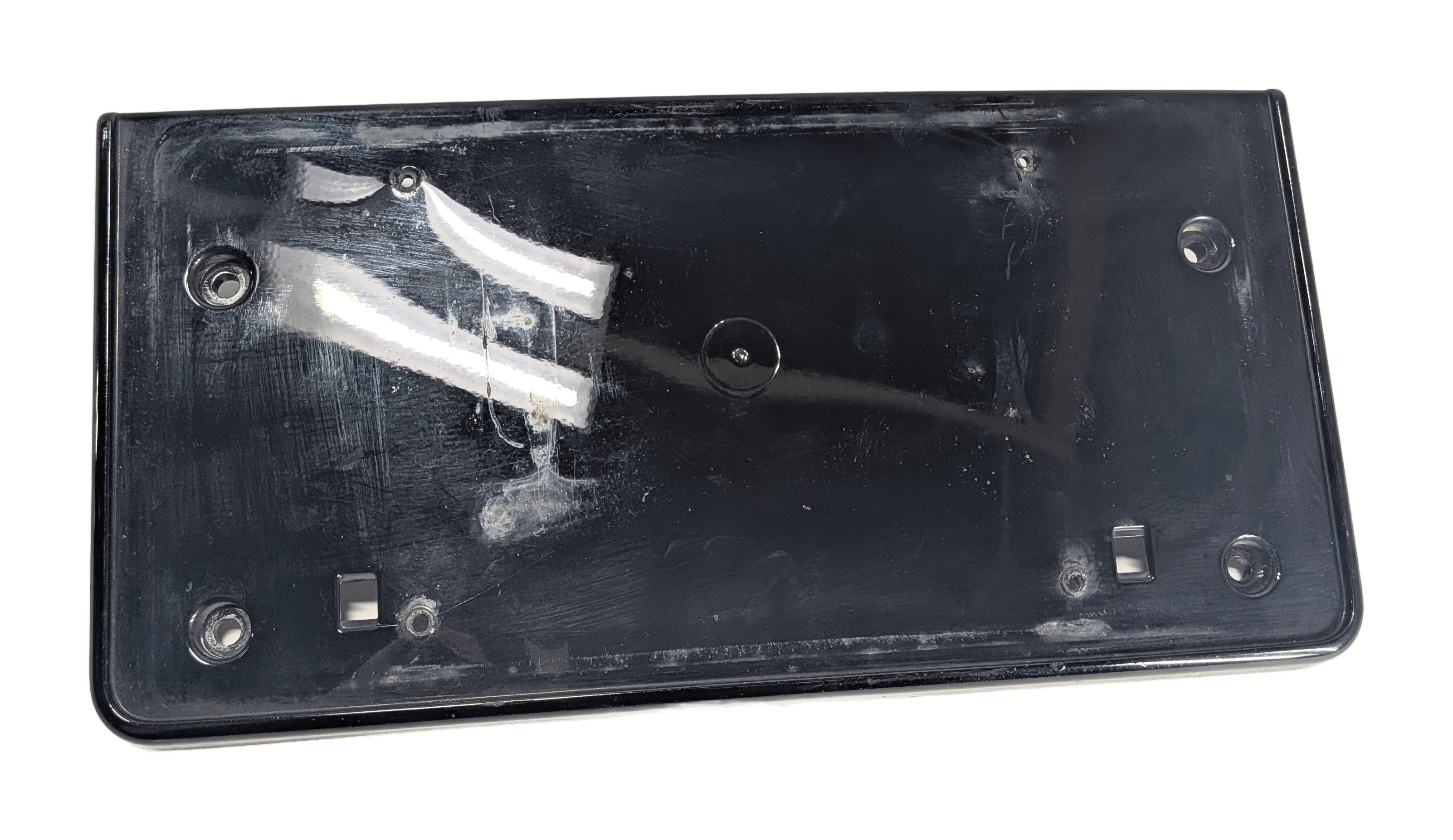 2015 AUDI A6 (C7 4G) FRONT LICENSE PLATE MOUNT BRACKET HOLDER — exact item pictured