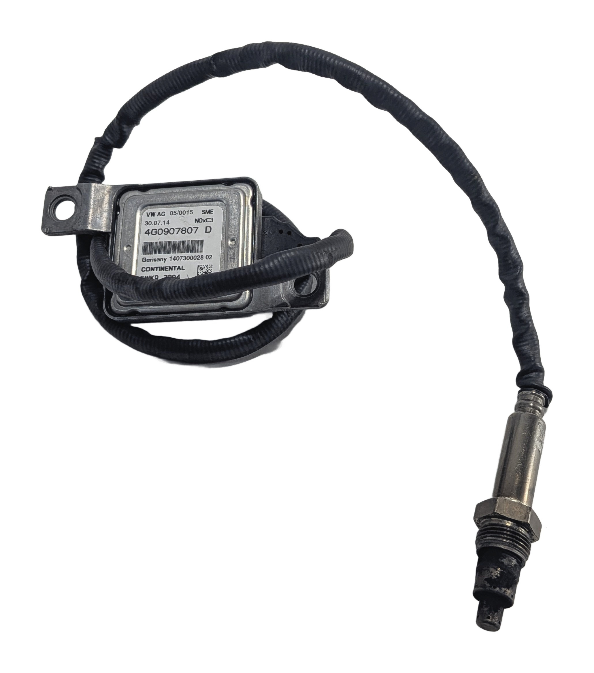 2015 AUDI A6 (C7 4G) 3.0L DIESEL (CPNB) NOX NITROGEN OXIDE SENSOR w/MODULE — exact item pictured