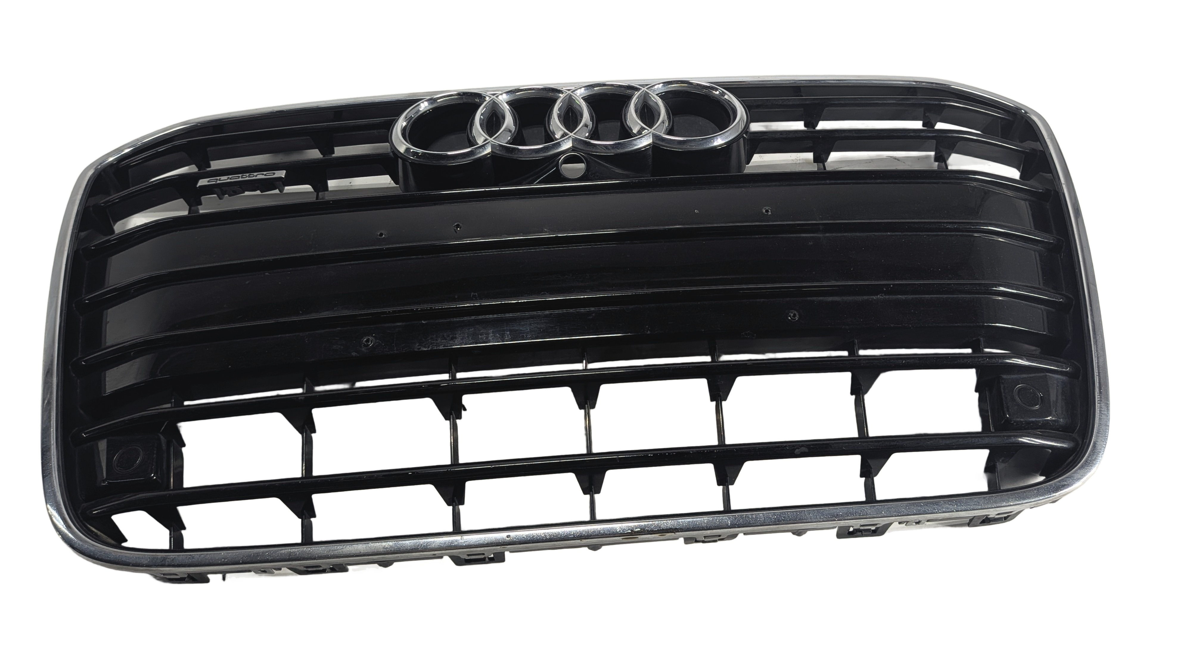 2012-2015 AUDI A6 (4G) FRONT UPPER RADIATOR GRILLE w/CAMERA — exact item pictured