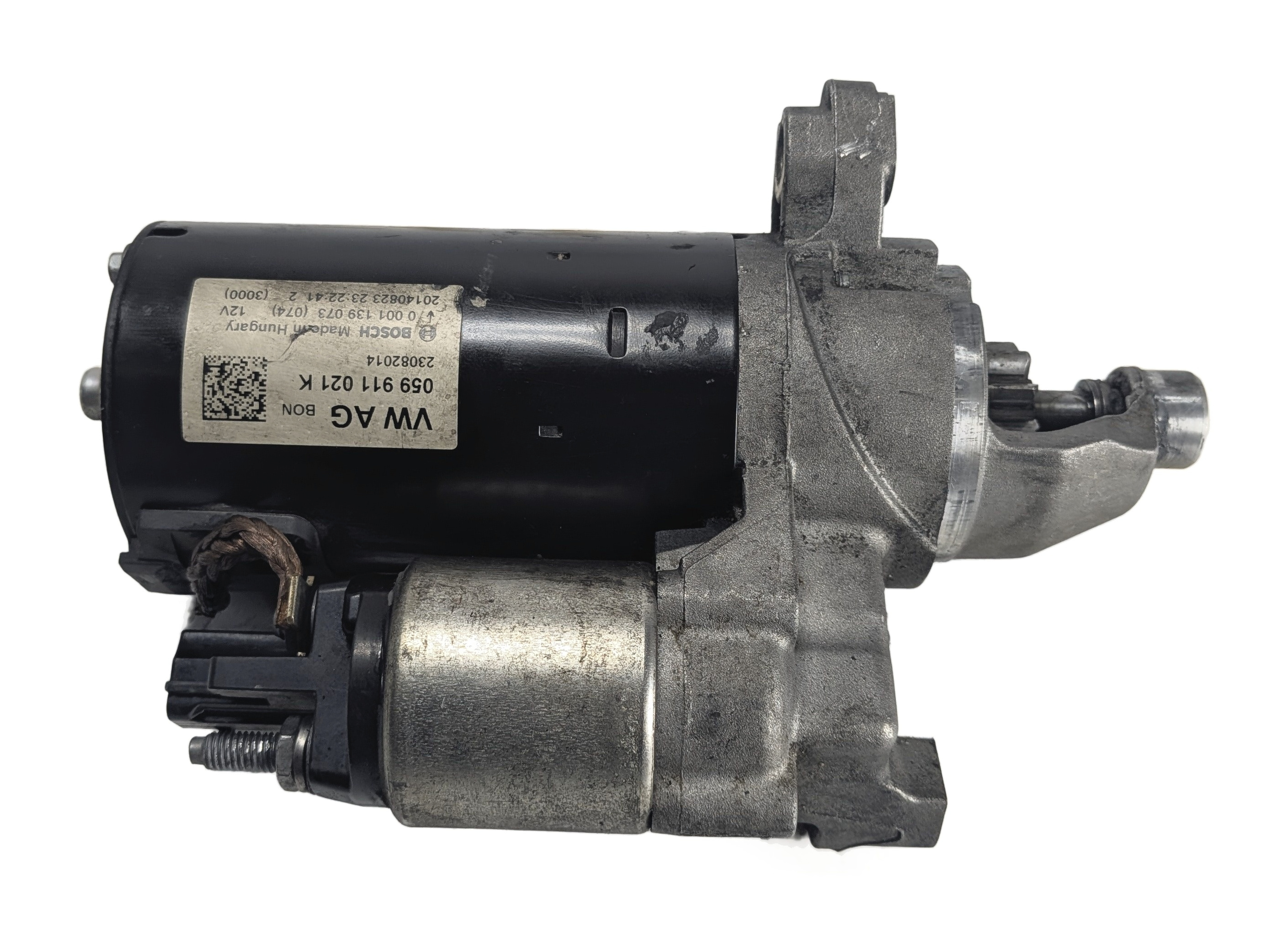 14-16 AUDI A6 A7 Q5 (B8 8R C7 4G8) 3.0L 3.0T TURBO DIESEL ENGINE STARTER MOTOR — exact item pictured