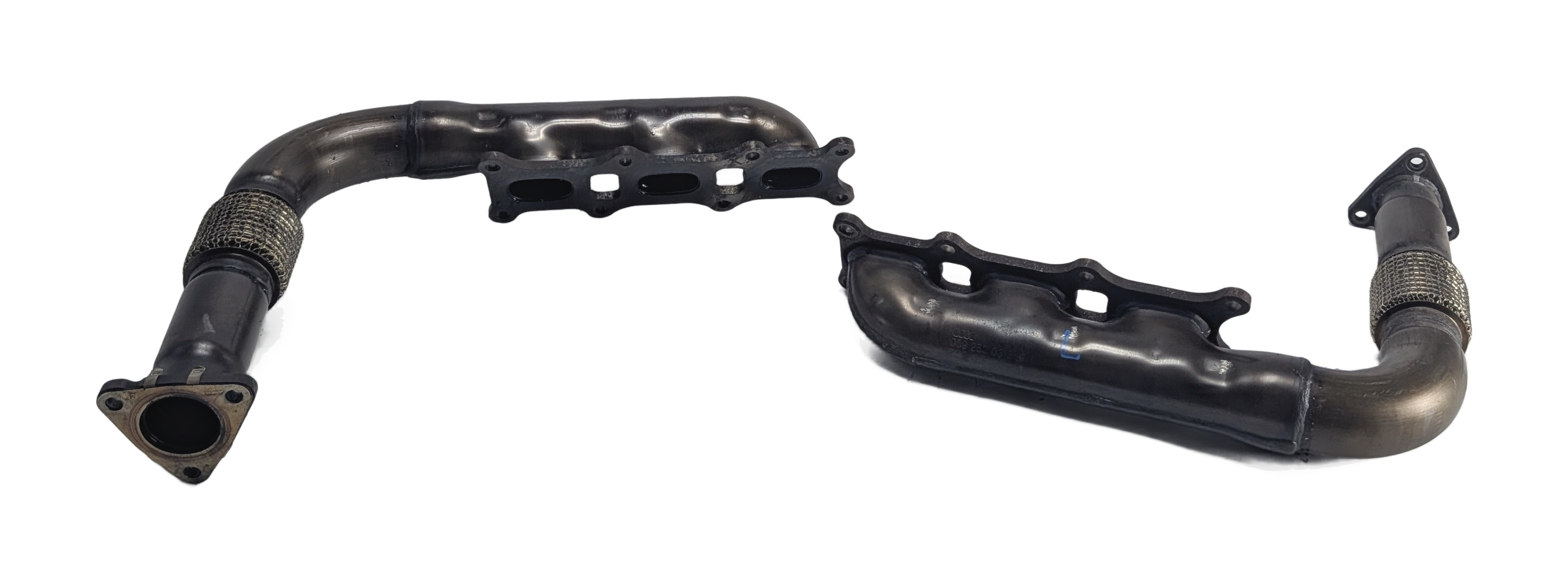 2014-2016 AUDI Q5 A6 A7 Q7 3.0L V6 TDI (CPNB) EXHAUST MANIFOLD LEFT/RIGHT SET/2 — exact item pictured
