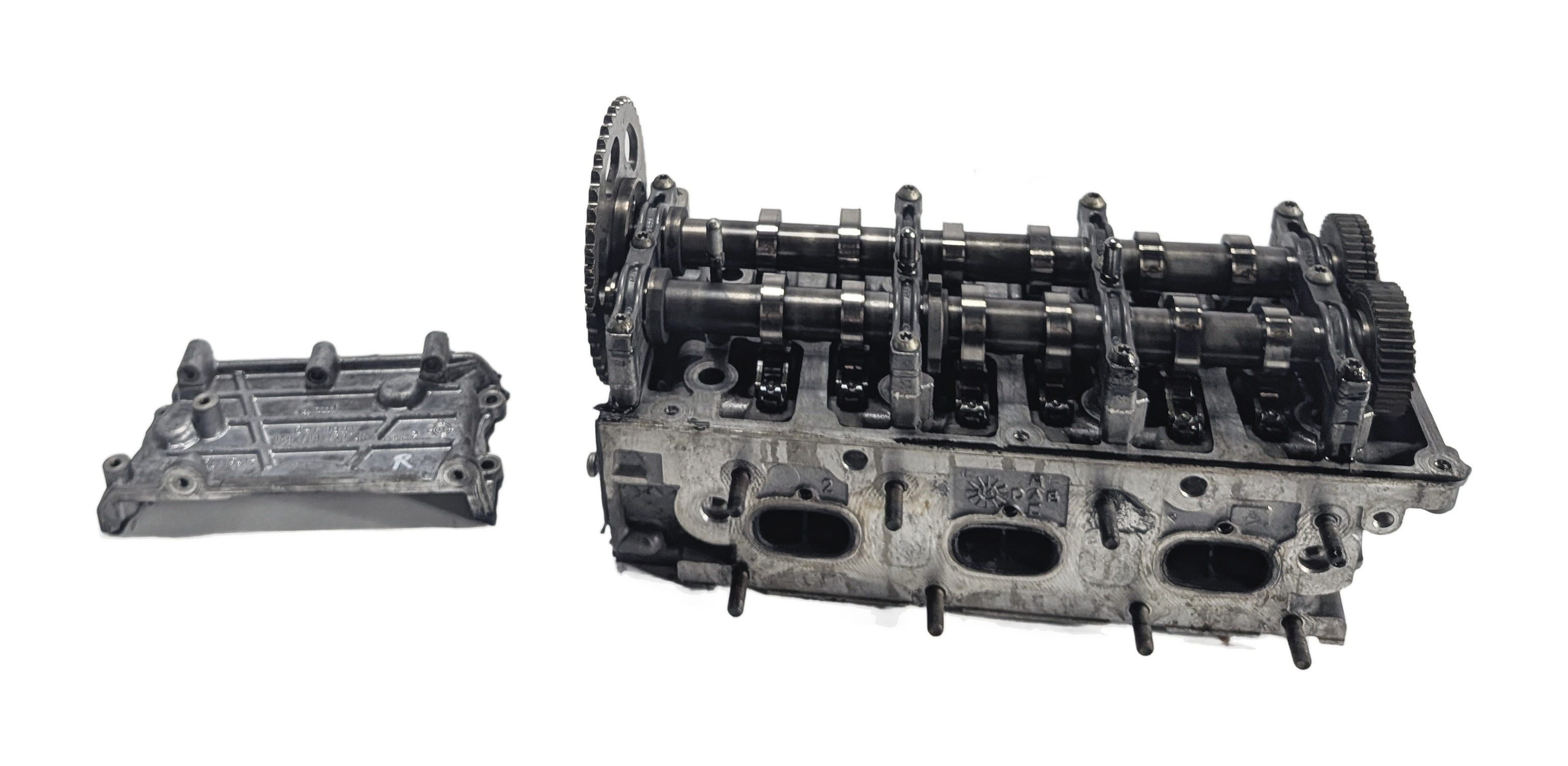 14-16 AUDI A6 A7 Q5 (B8 8R C7 4G8) 3.0L 3.0T TURBO DIESEL RIGHT CYLINDER HEAD — exact item pictured