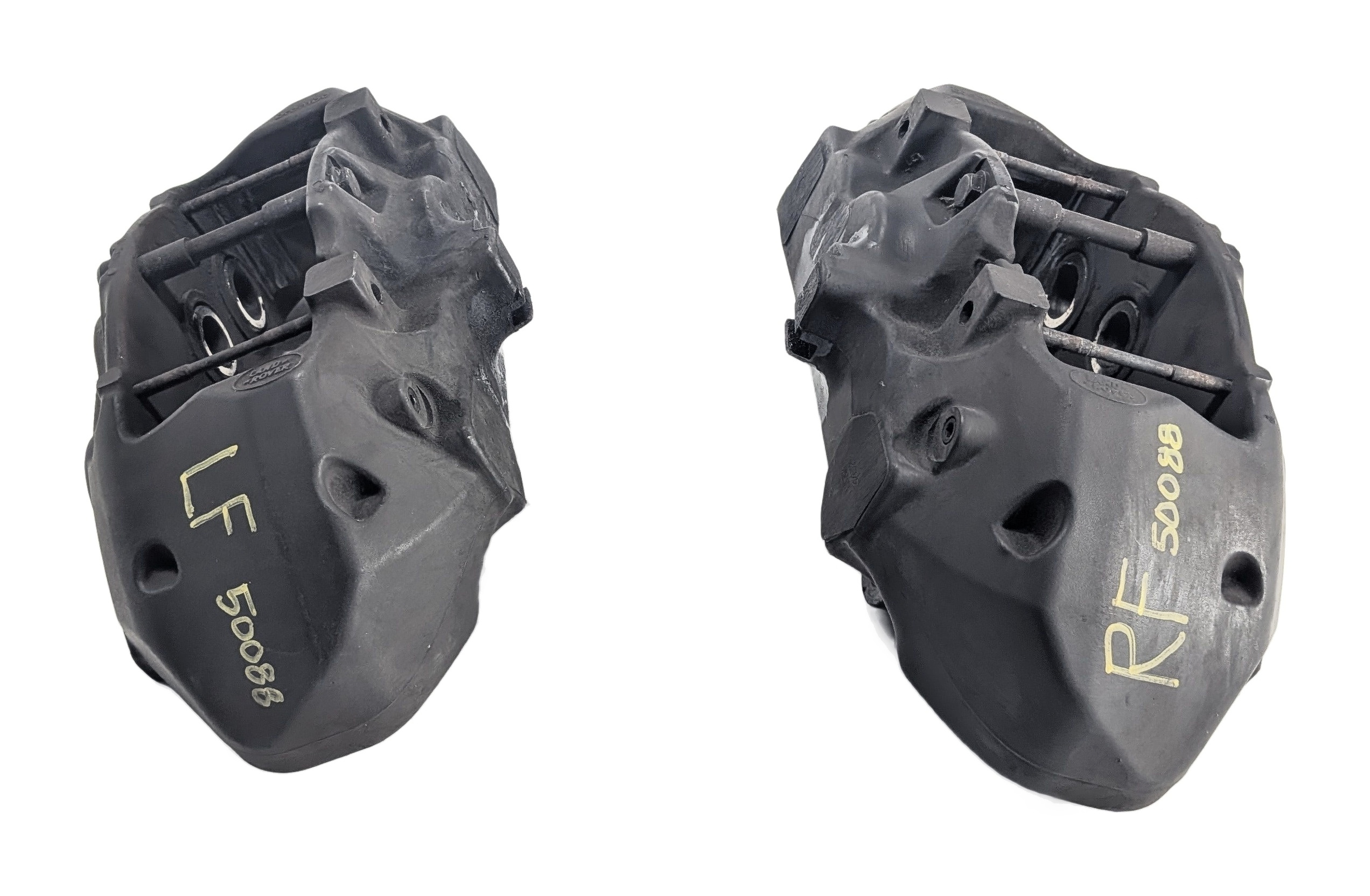 10-17 LR4 DISCOVERY RANGE ROVER SPORT L322 L320 FRONT BRAKE CALIPER SET (BREMBO) — exact item pictured