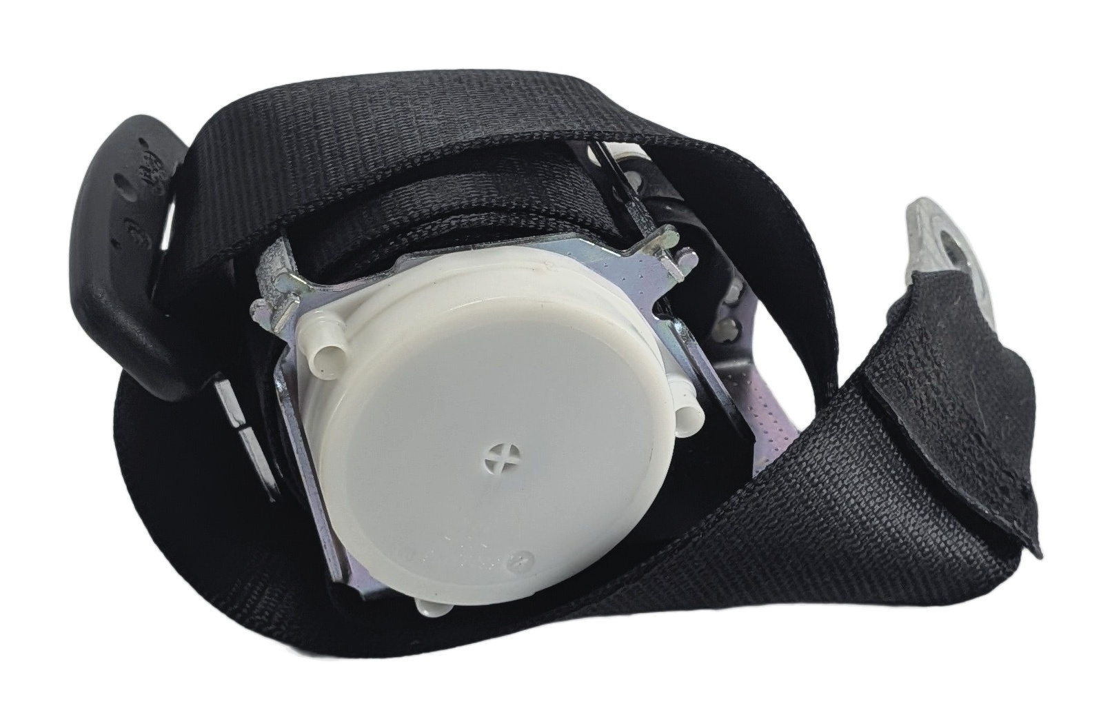 2011 RANGE ROVER (L322) REAR SEAT SEATBELT RETRACTOR (Black) — exact item pictured