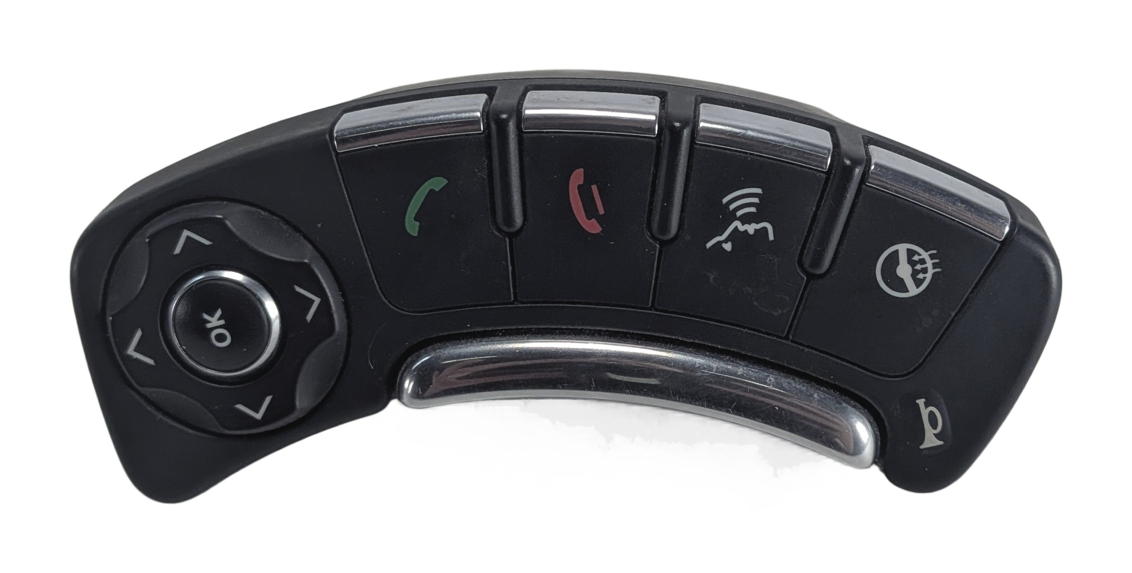 2011 RANGE ROVER (L322) RIGHT STEERING WHEEL PHONE VOICE HEATED CONTROL SWITCH — exact item pictured