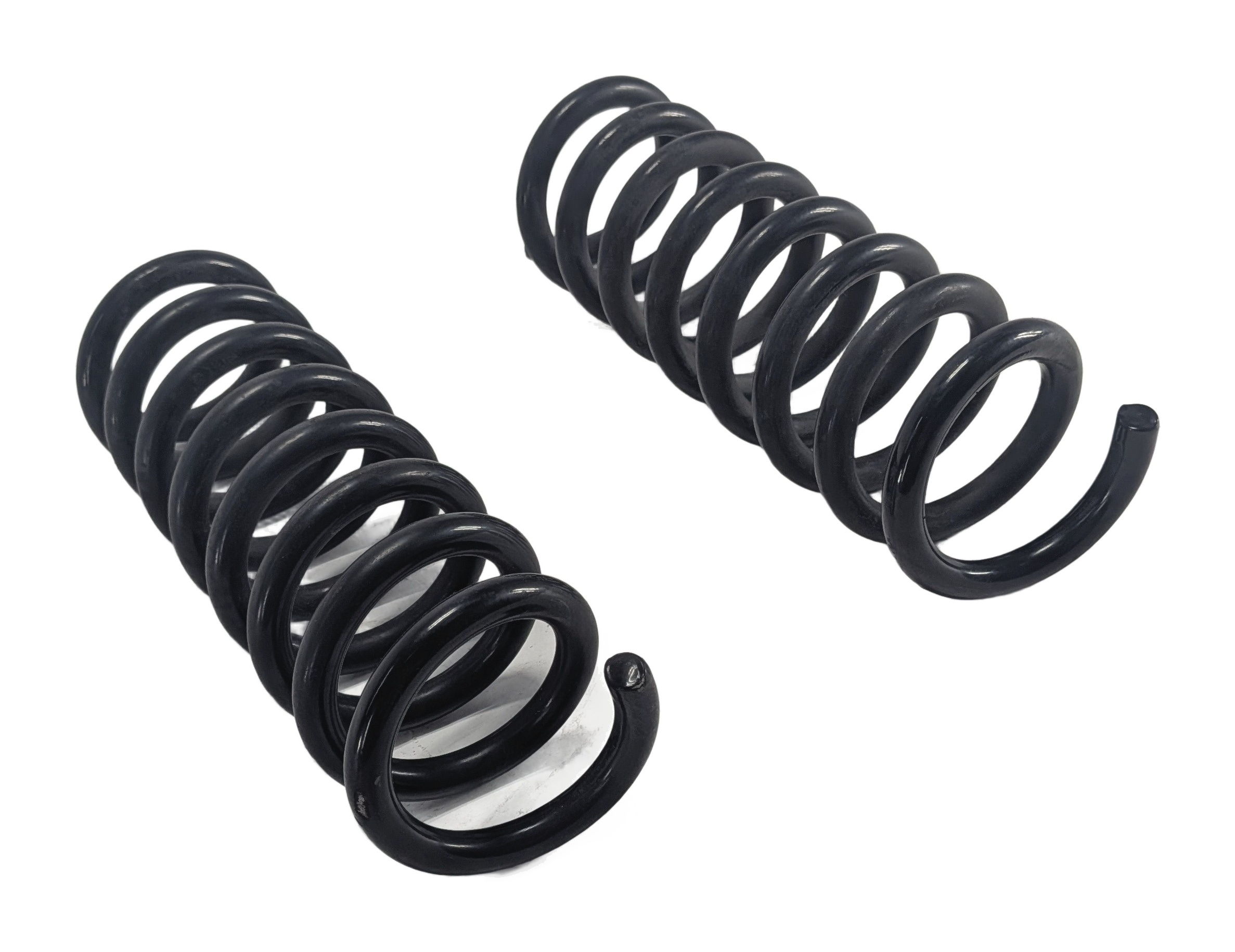 01-16 MB C230 C320 CLK500 SLK250 W203 W209 R172 REAR SPORT COIL SPRING SET/2 — exact item pictured