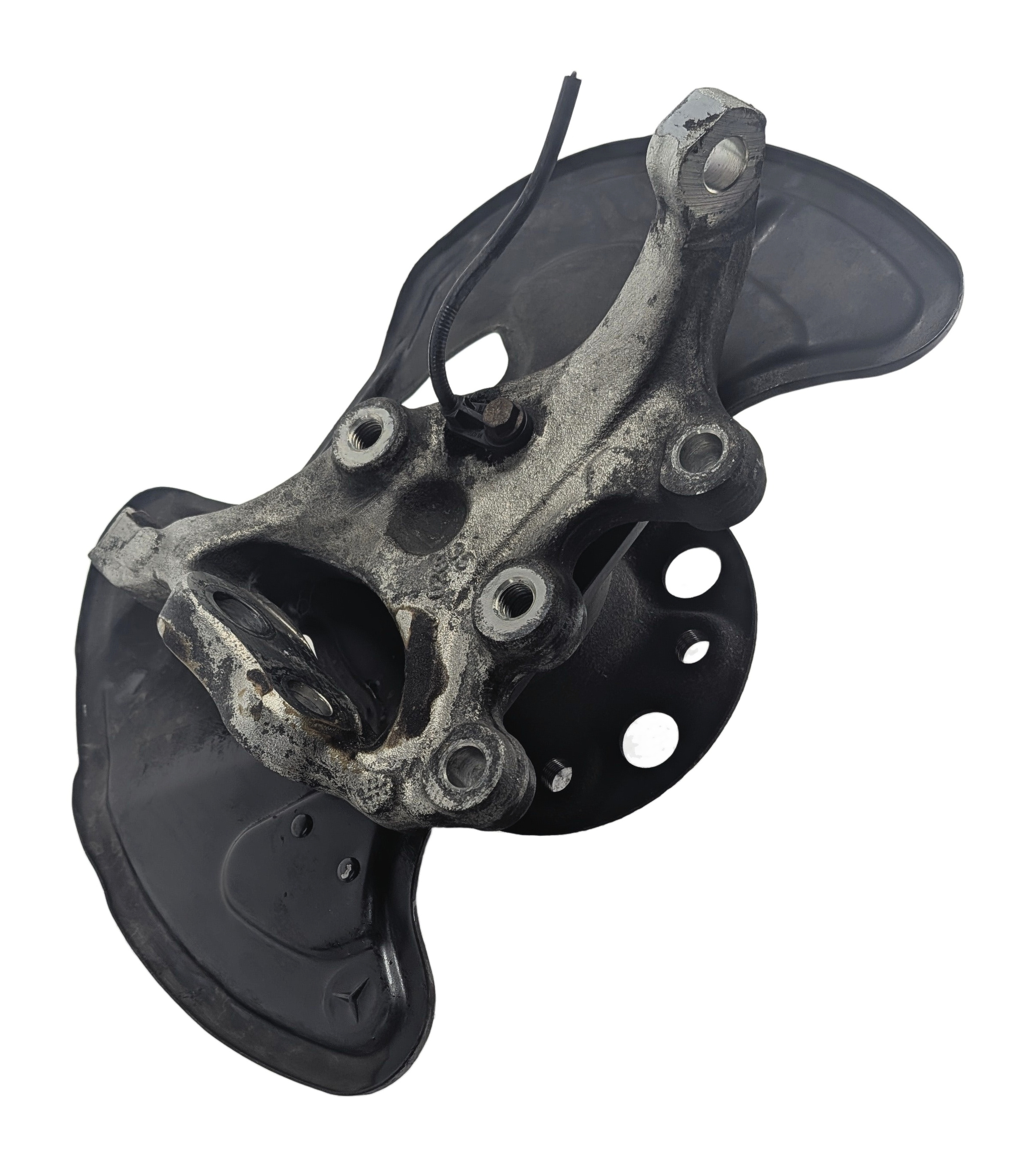 01-16 MERCEDES C E SLC CLK SLK (W204 W207 W209 R172) FRONT RIGHT SPINDLE KNUCKLE — exact item pictured