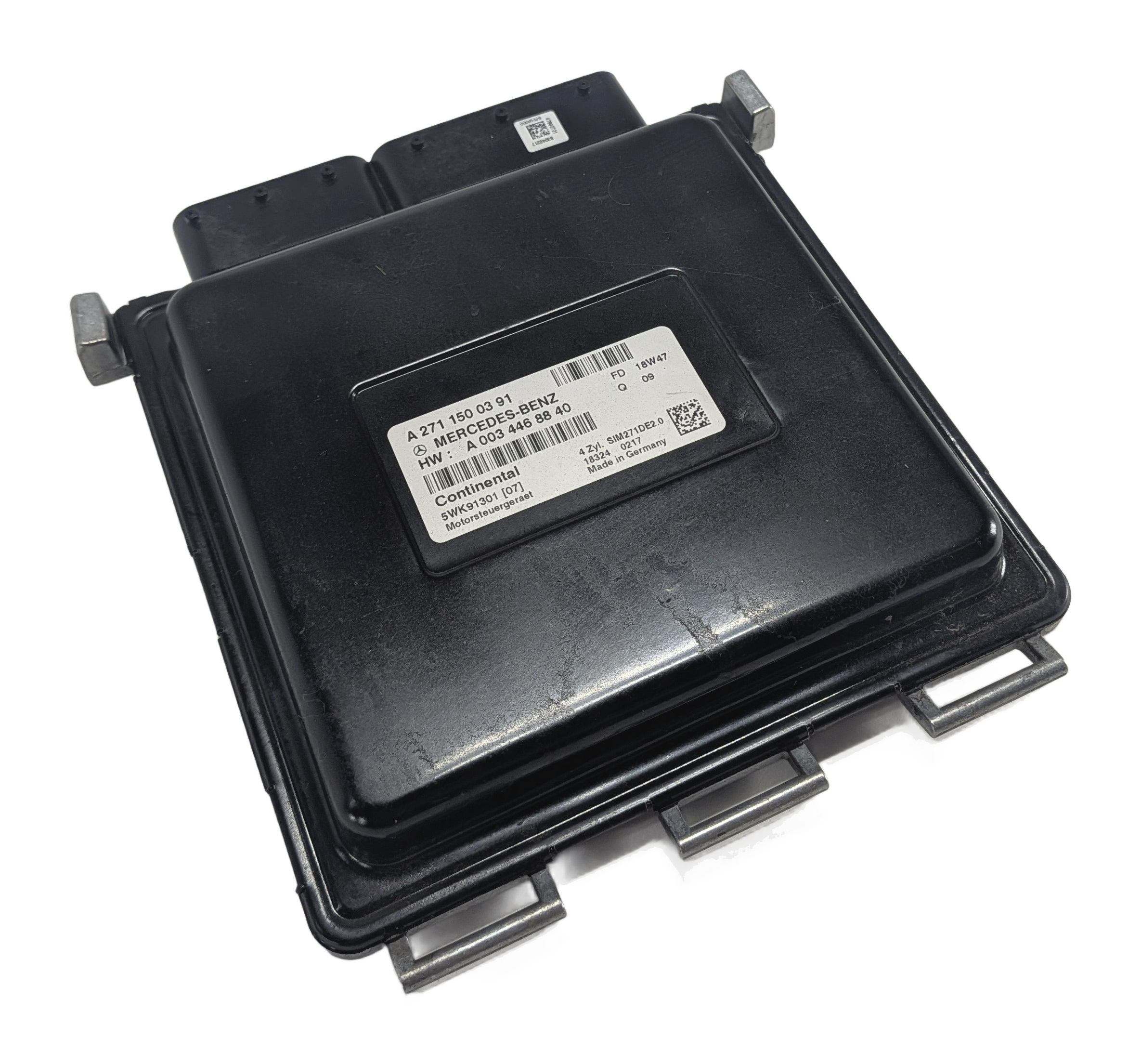 2012-2015 MERCEDES C250 SLK250 (R172 W204) 1.8L TURBO M271 ENGINE CONTROL MODULE — exact item pictured