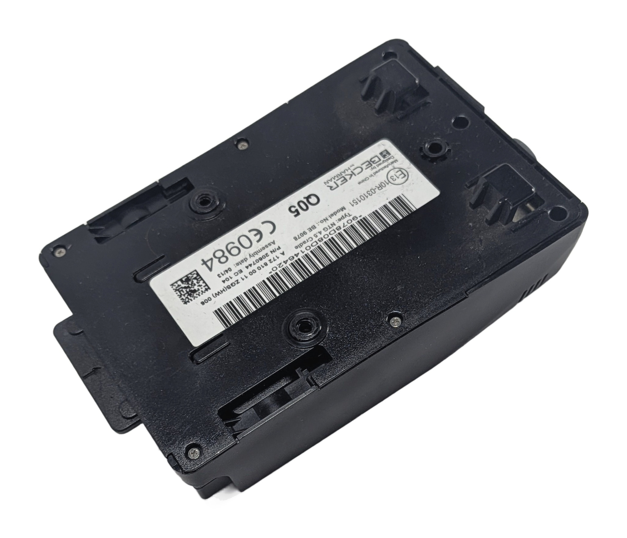 2013 MERCEDES SLK 250 (R172) BECKER MAP PILOT GPS NAVIGATION MODULE — exact item pictured