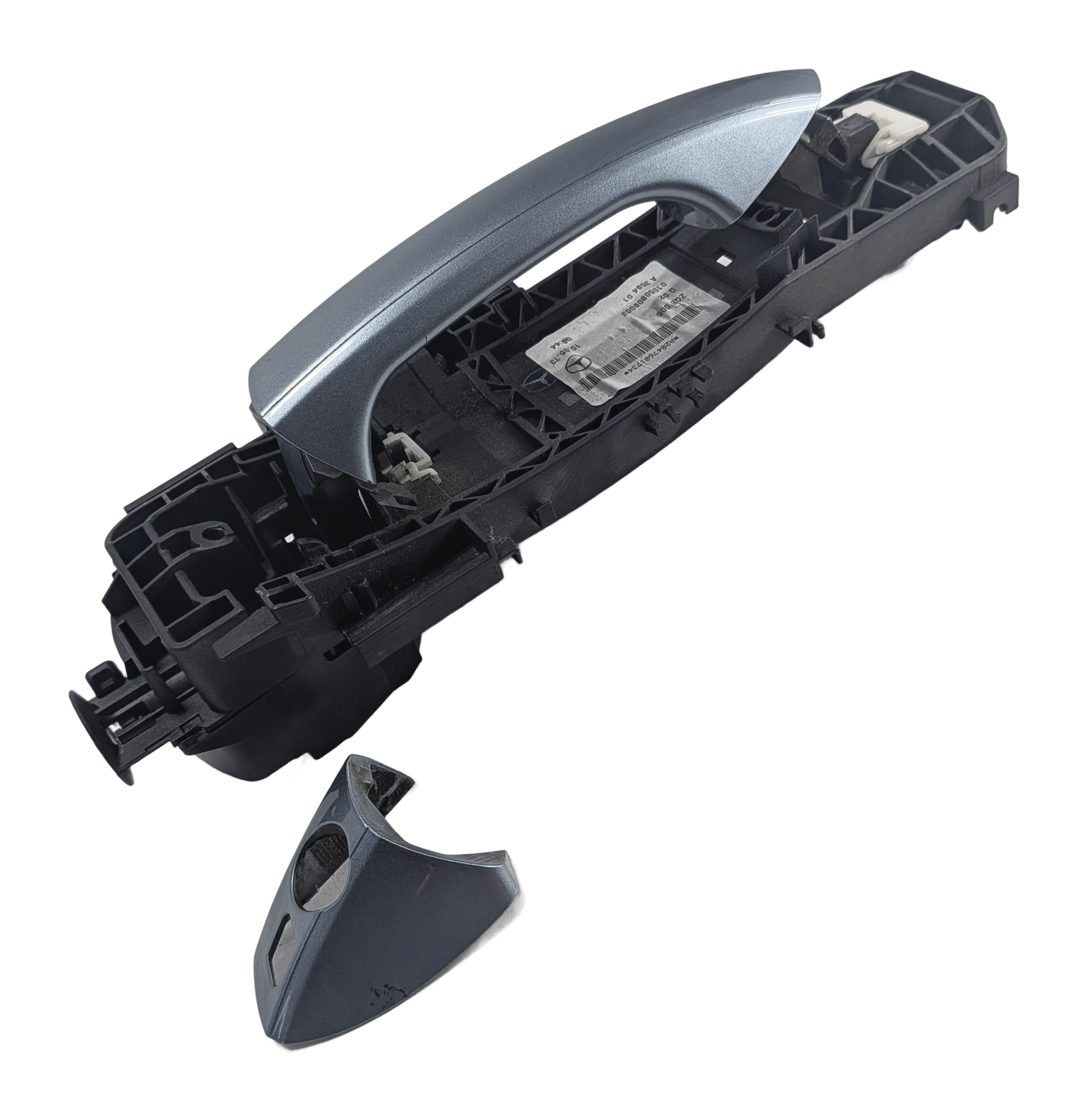 2012-2020 MERCEDES SLC SLK CLASS (R172) FRONT LEFT OUTSIDE DOOR HANDLE (Silver) — exact item pictured
