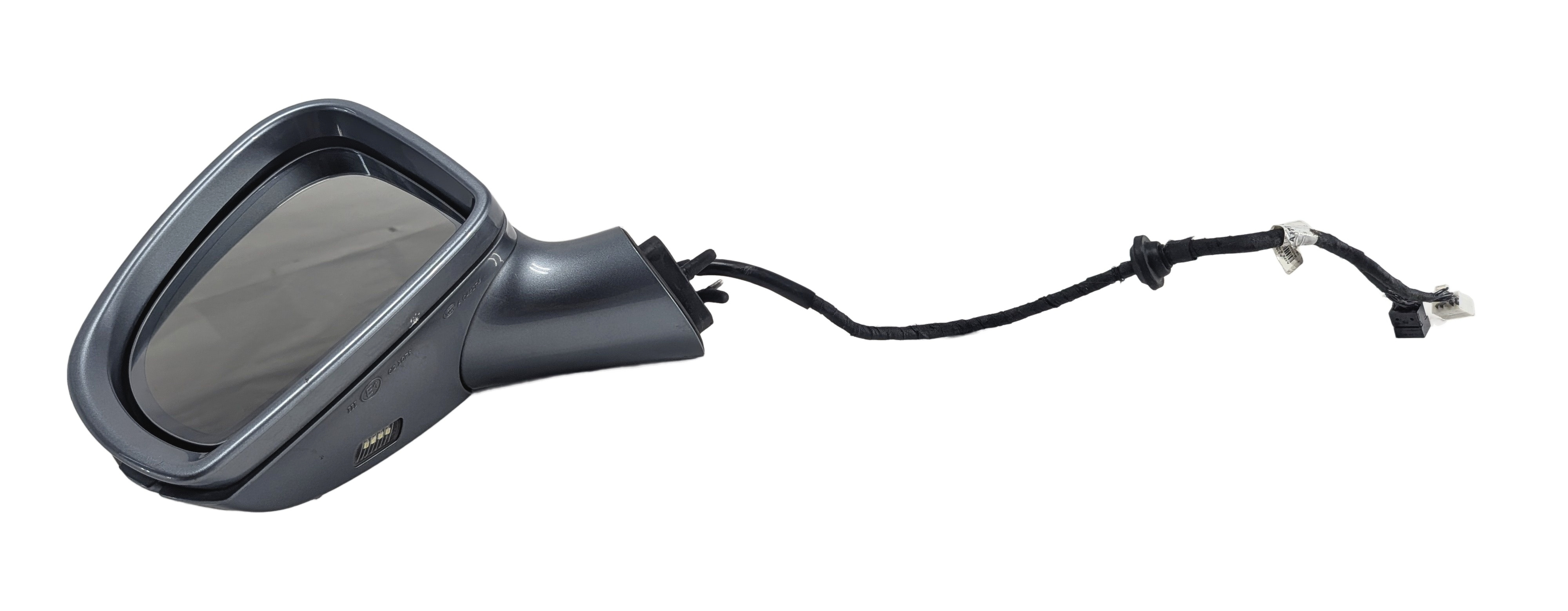 12-20 MERCEDES SLC SLK R172 LEFT DRIVER DOOR MIRROR w/PFOLD MEMORY HEAT (Silver) — exact item pictured