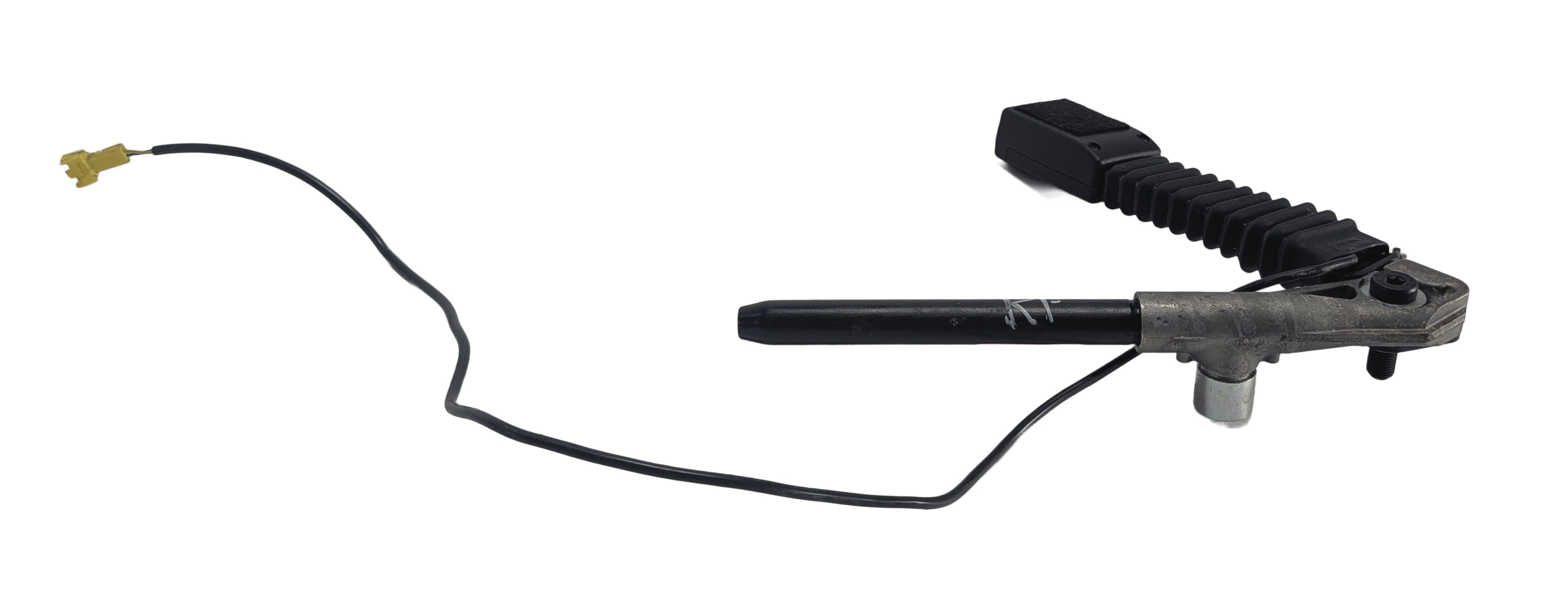 12-21 MERCEDES SLK250 SLK350 R172 FRONT RIGHT PASSENGER SEATBELT BUCKLE (Black) — exact item pictured
