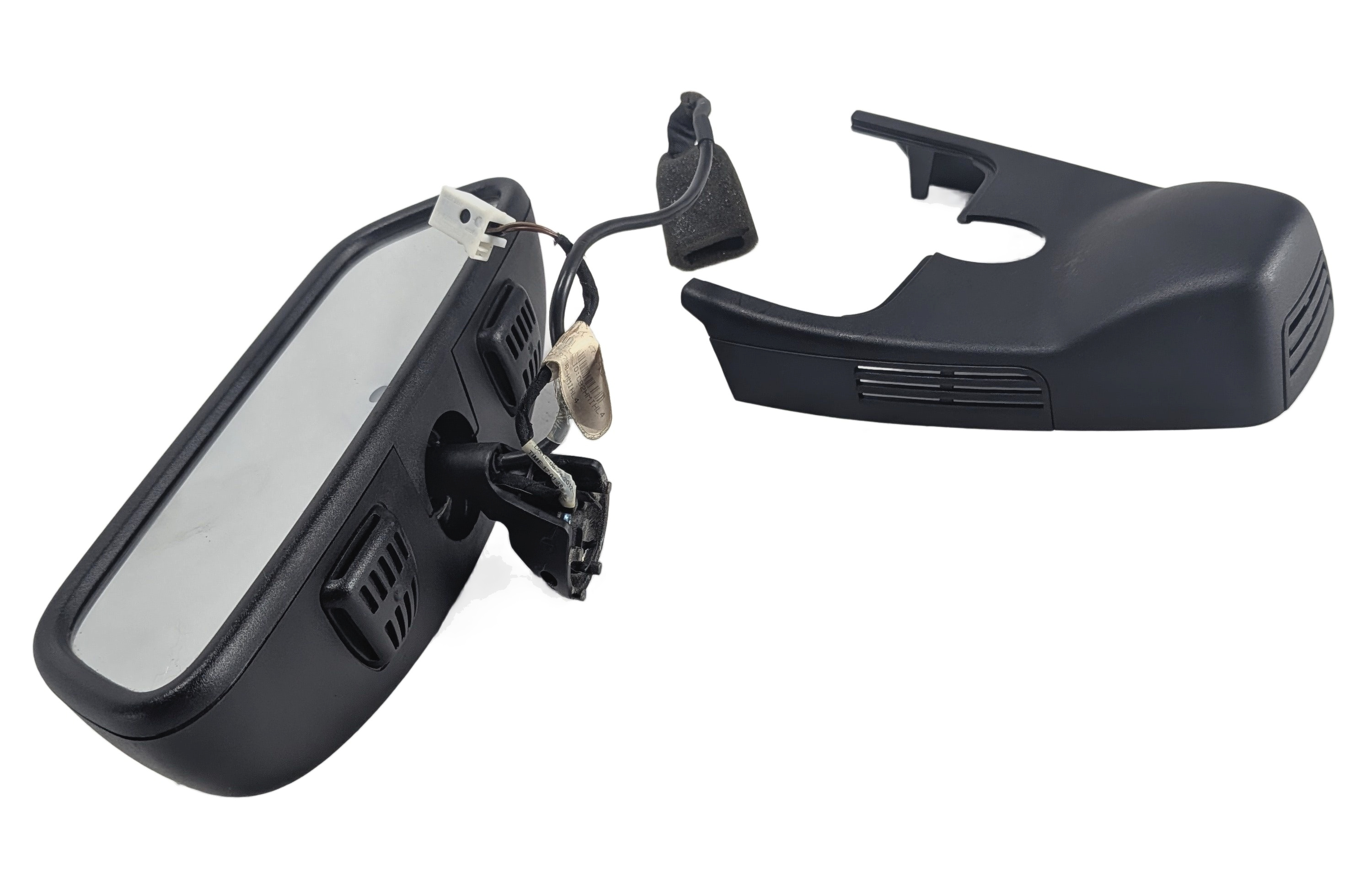 12-20 MERCEDES SLK250 SLK350 (R172) INTERIOR REAR VIEW MIRROR AUTO DIM (Black) — exact item pictured