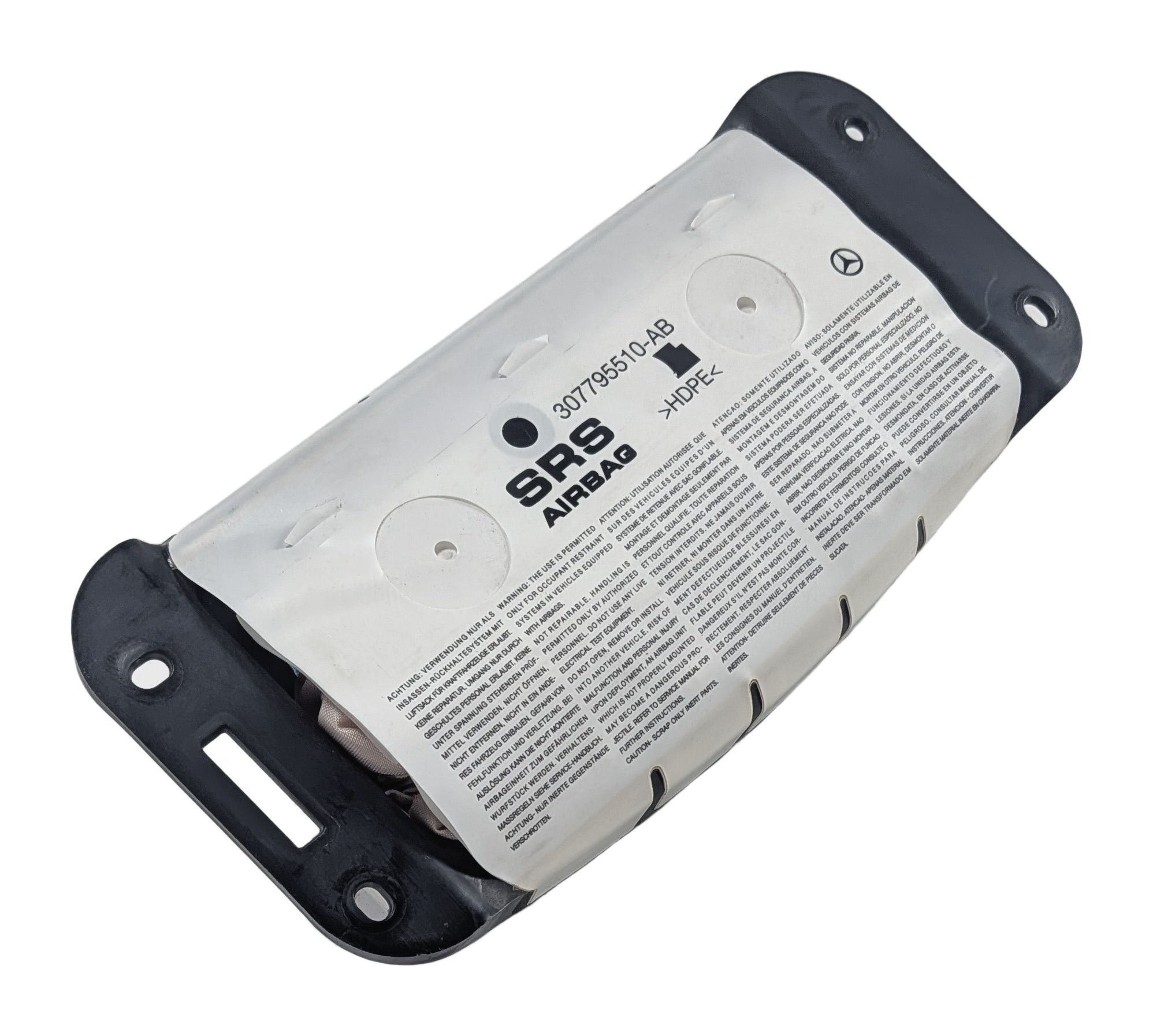 12-20 MERCEDES SLK250 SLK300 SLK350 SLC300 (R172) RIGHT PASSENGER DASH AIRBAG — exact item pictured