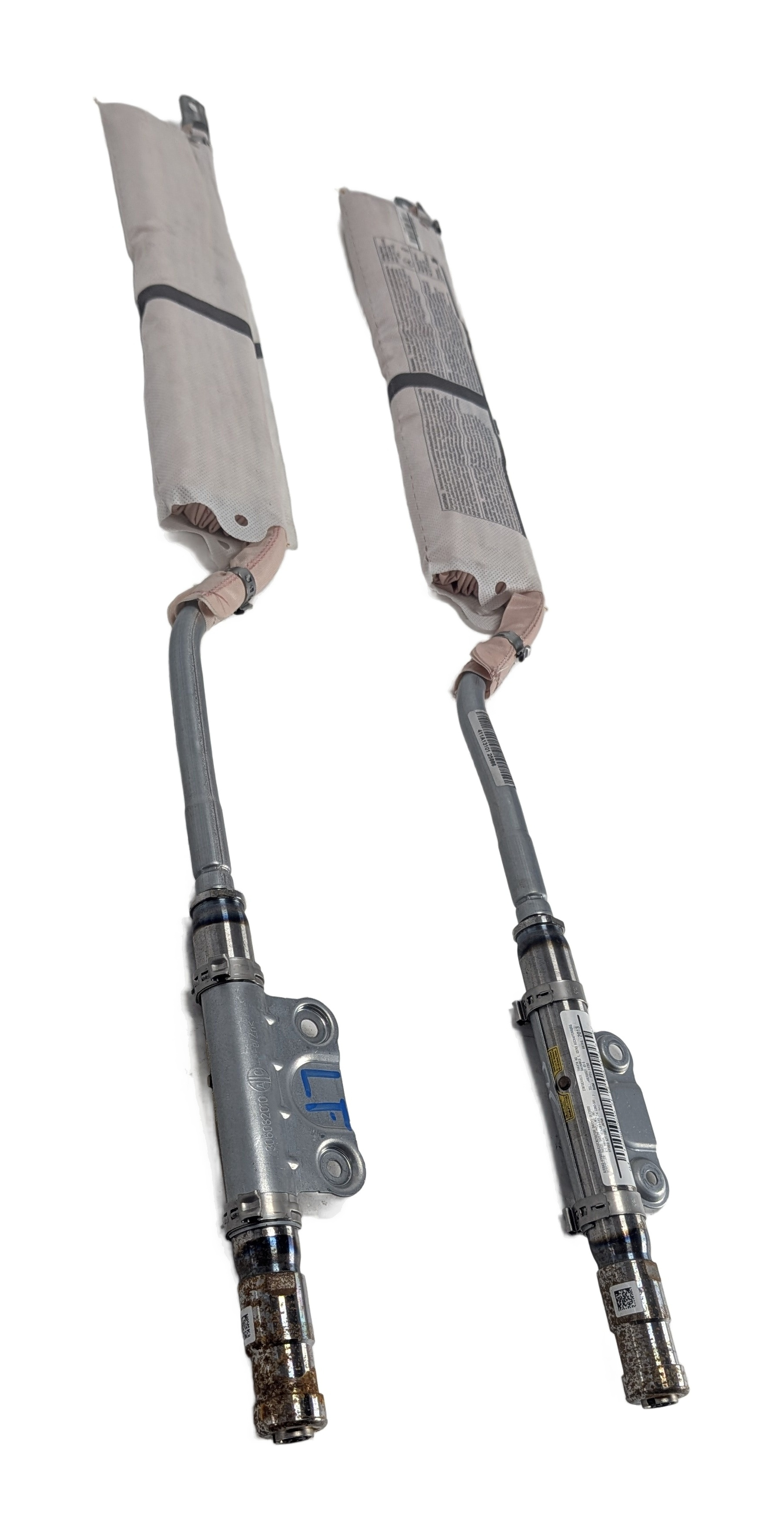12-20 MB SLK250 SLK350 SLC300 (R172) LEFT/RIGHT DOOR HEAD CURTAIN AIRBAG SET/2 — exact item pictured