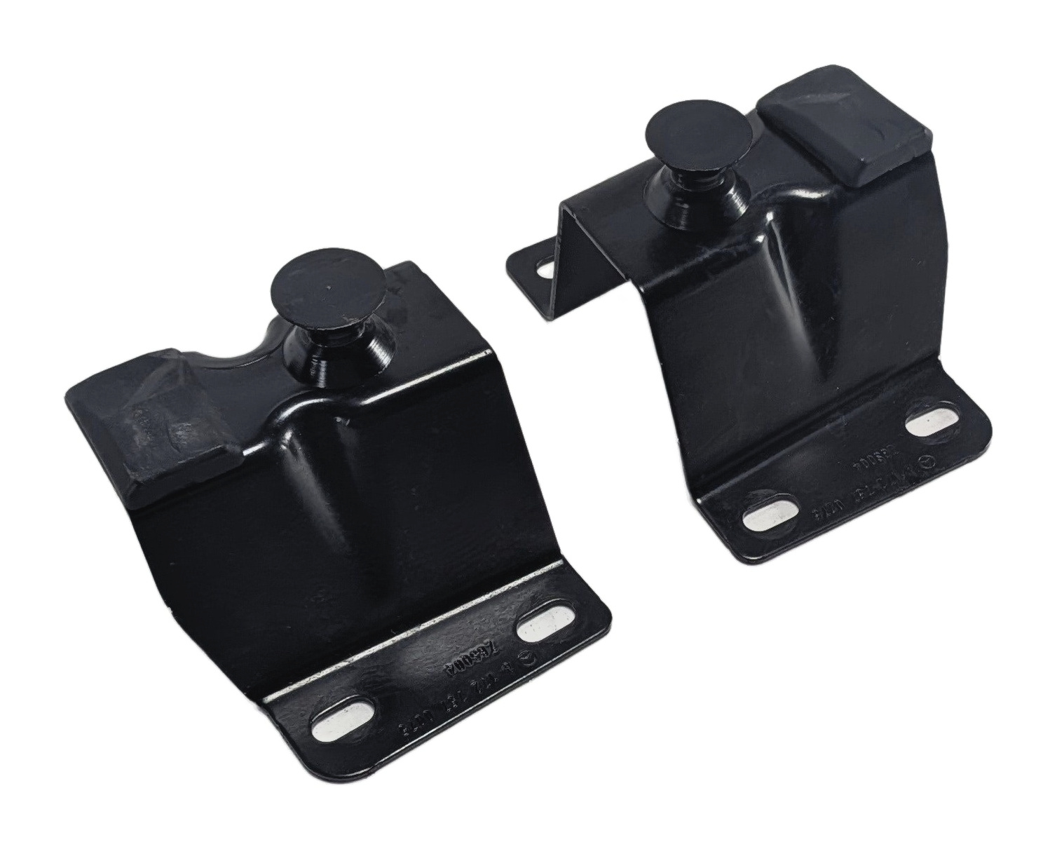 2013 MERCEDES SLK 250 (R172) LEFT/RIGHT TRUNK LID CATCH SUPPORT BRACKET SET/2 — exact item pictured