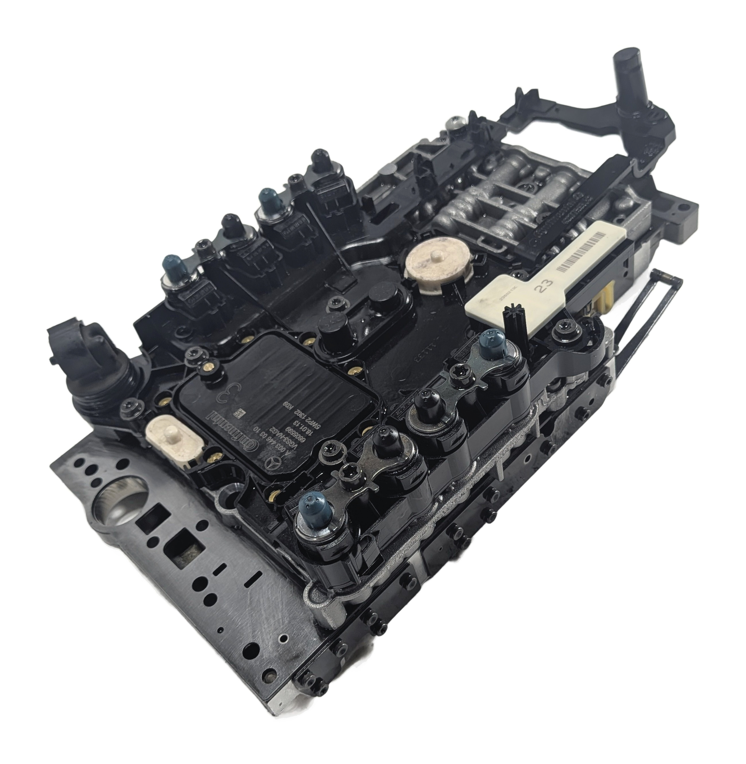 2013 MERCEDES SLK 250 (R172) AUTOMATIC TRANSMISSION VALVE BODY w/CONDUCTOR PLATE — exact item pictured