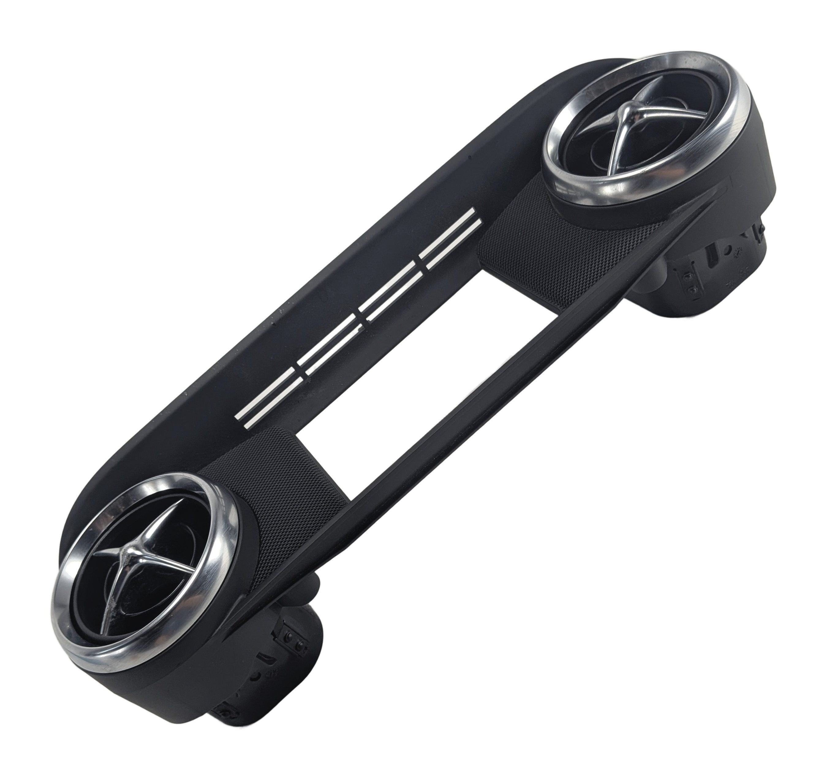 2013 MERCEDES SLK 250 (R172) FRONT CENTER DASH HEAT AIR AC VENT SET/2 (Black) — exact item pictured