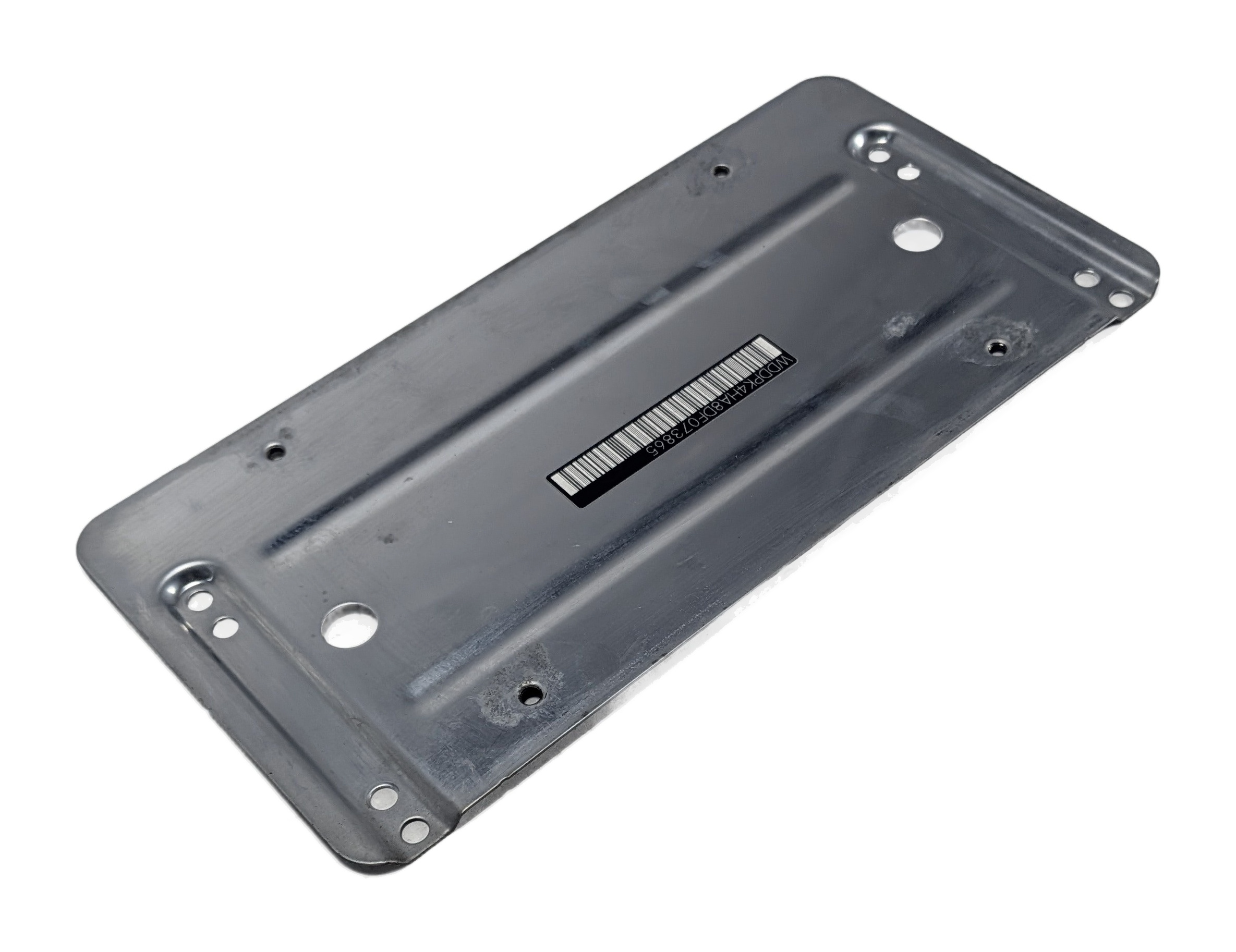 2013 MERCEDES SLK 250 (R172) REAR LICENSE PLATE BRACKET HOLDER MOUNT TRIM — exact item pictured