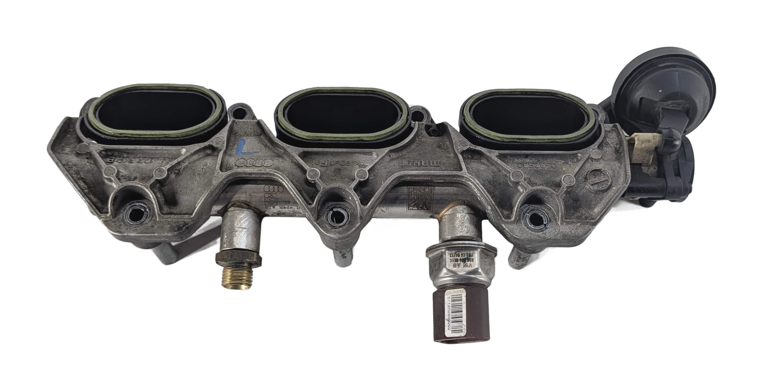 12-17 AUDI A6 A7 Q5 S5 SQ5 3.0L SUPERCHARGED LEFT INTAKE MANIFOLD DIFFUSER RAIL — exact item pictured