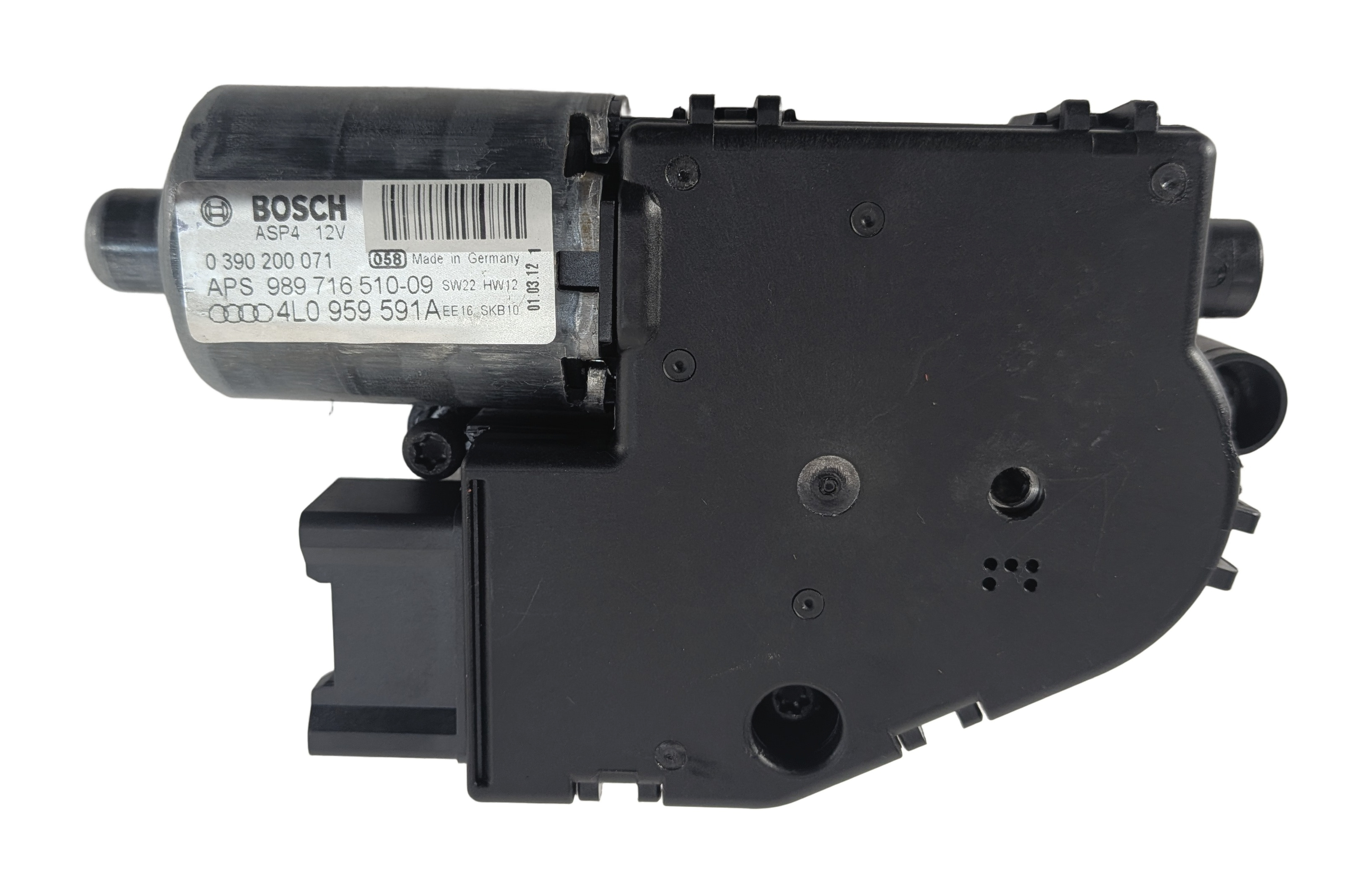 2007-2014 AUDI Q7 (4L) PANORAMIC SUNROOF MOTOR SUN ROOF MOTOR SUNSHADE MOTOR — exact item pictured