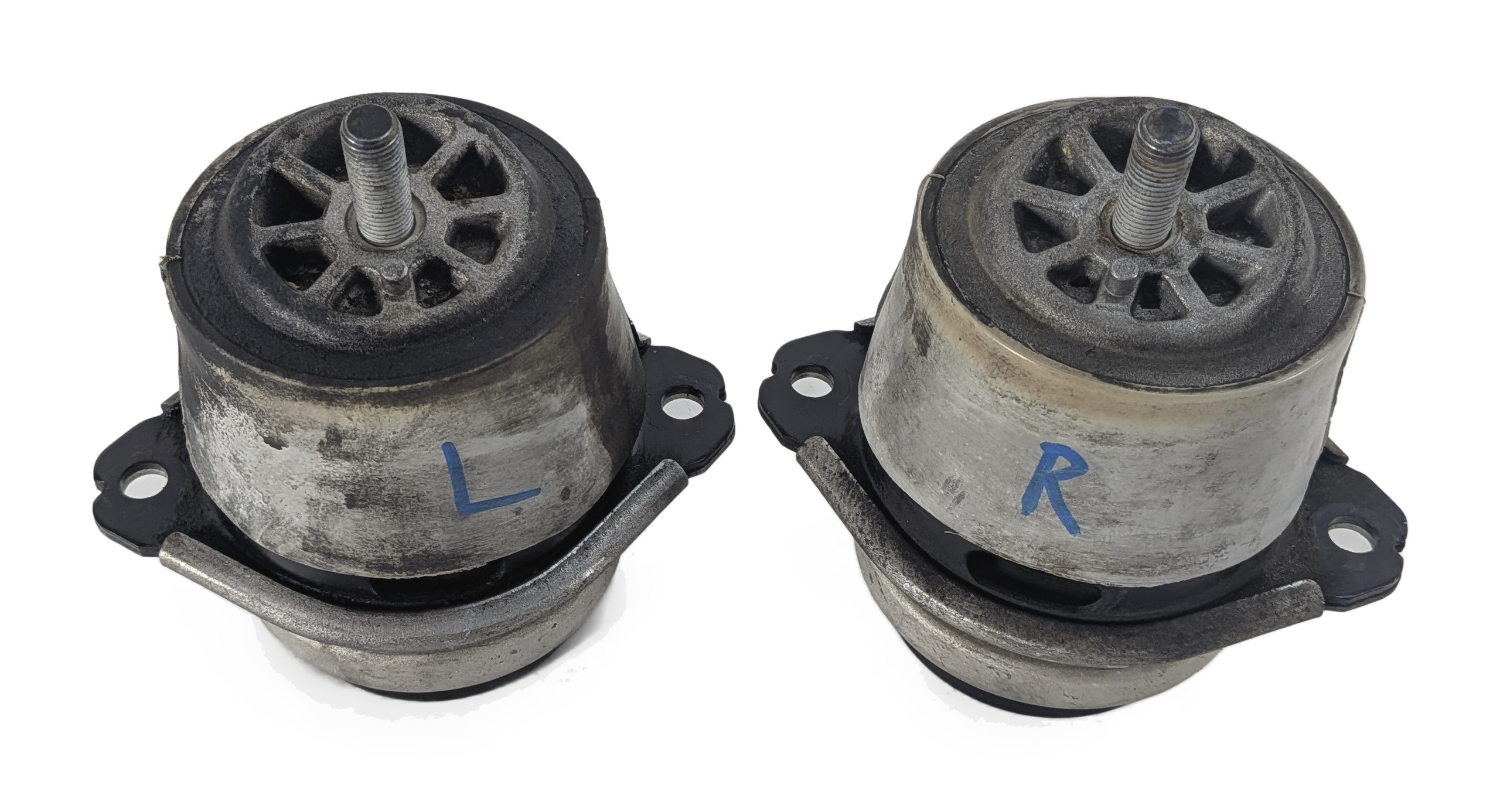 2012 AUDI Q7 (4L) 3.0L SUPER (CJWE) ENGINE MOTOR MOUNT LEFT/RIGHT SET/2 — exact item pictured