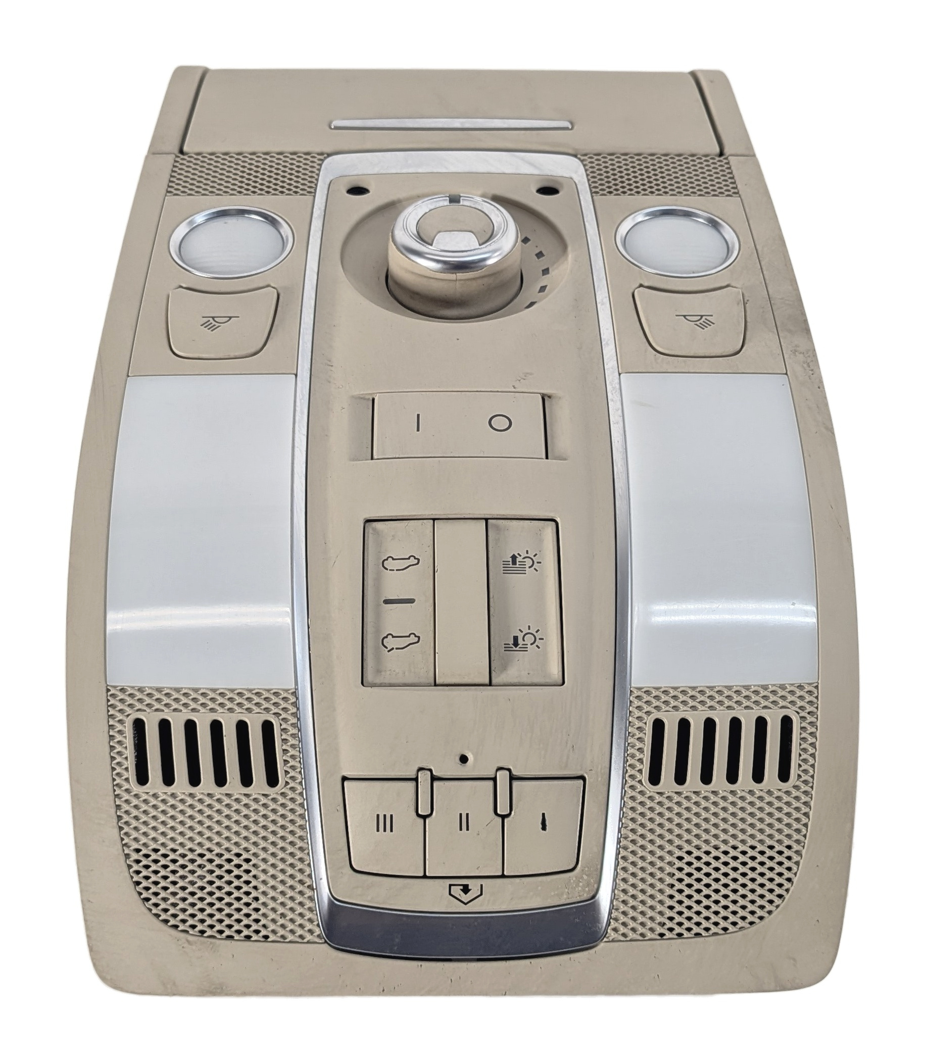 2007-2015 AUDI Q7 (4L) FRONT DOMELIGHT READING COURTESY DOME LIGHT LAMP (Beige) — exact item pictured