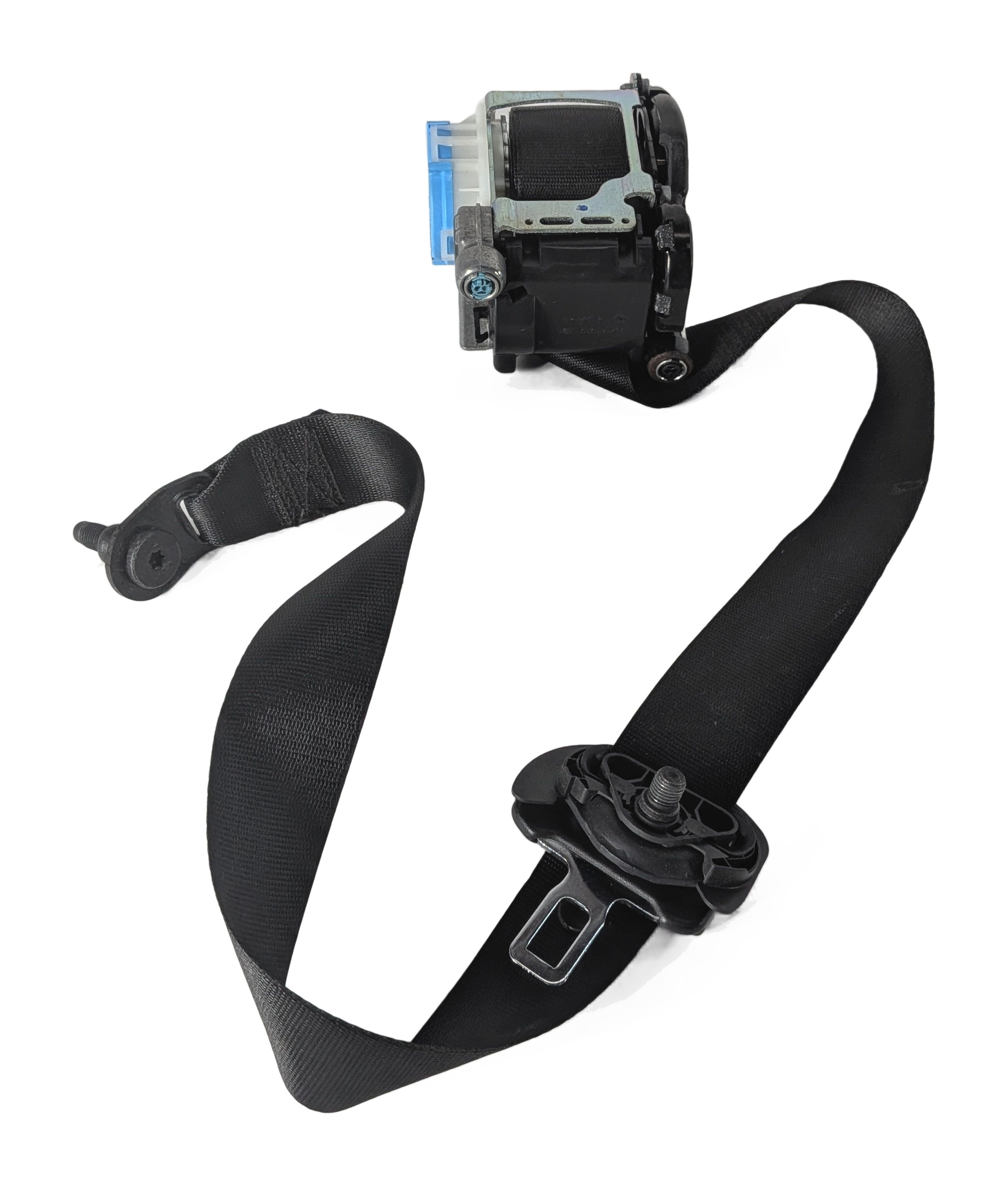 2014-2020 MERCEDES CLA45 CLA250 (C117) FRONT RIGHT SEATBELT RETRACTOR (BLACK) — exact item pictured