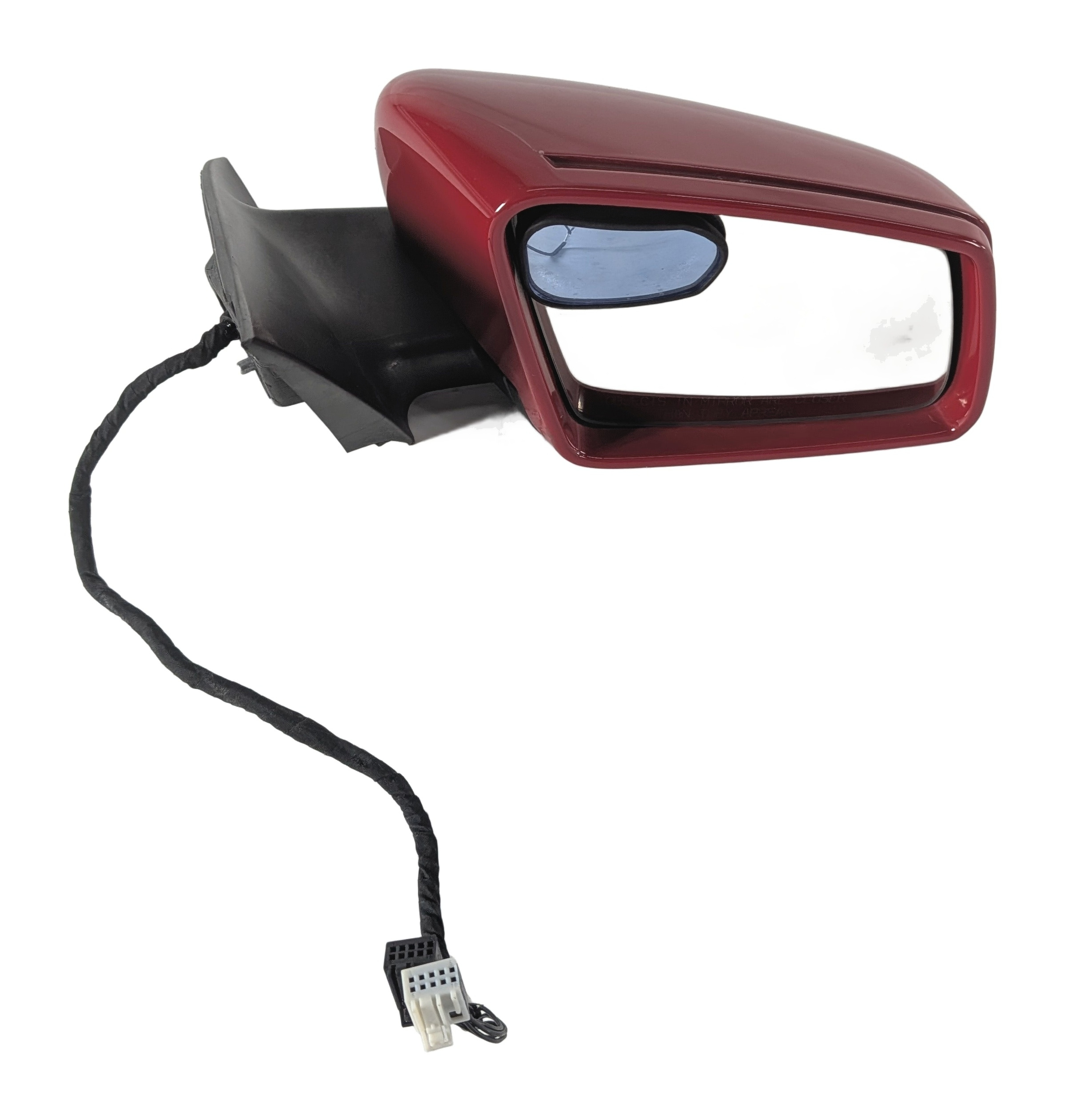 14-16 MERCEDES CLA250 C117 FRONT RIGHT PASSENGER DOOR MIRROR MEMORY P-FOLD (Red) — exact item pictured