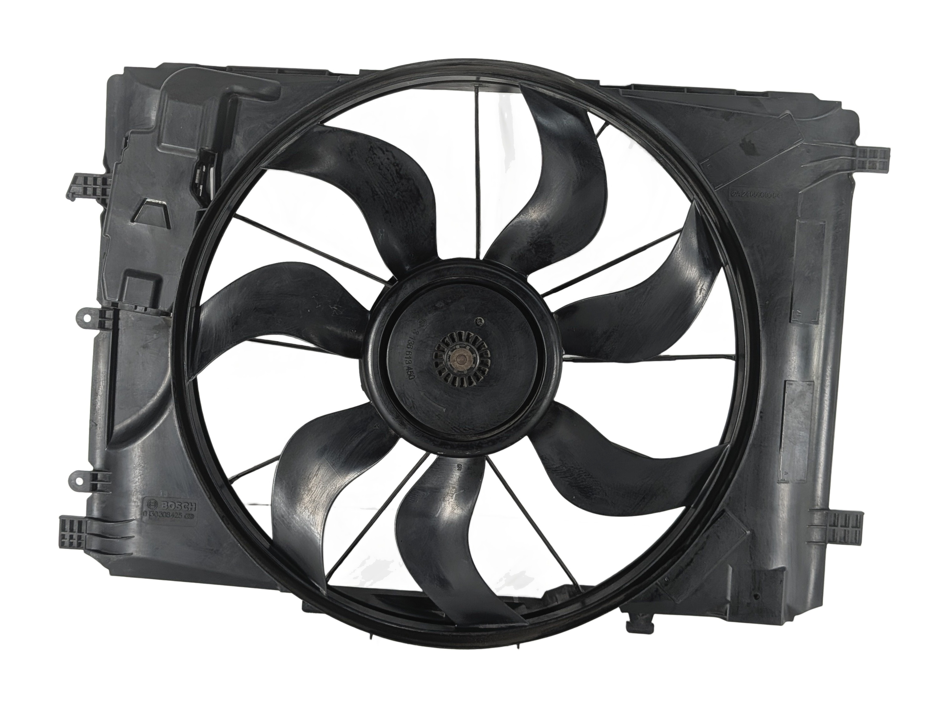 13-20 MERCEDES B CLA GLA SLK CLASS (C117 W172 W246 X156) RADIATOR COOLING FAN — exact item pictured